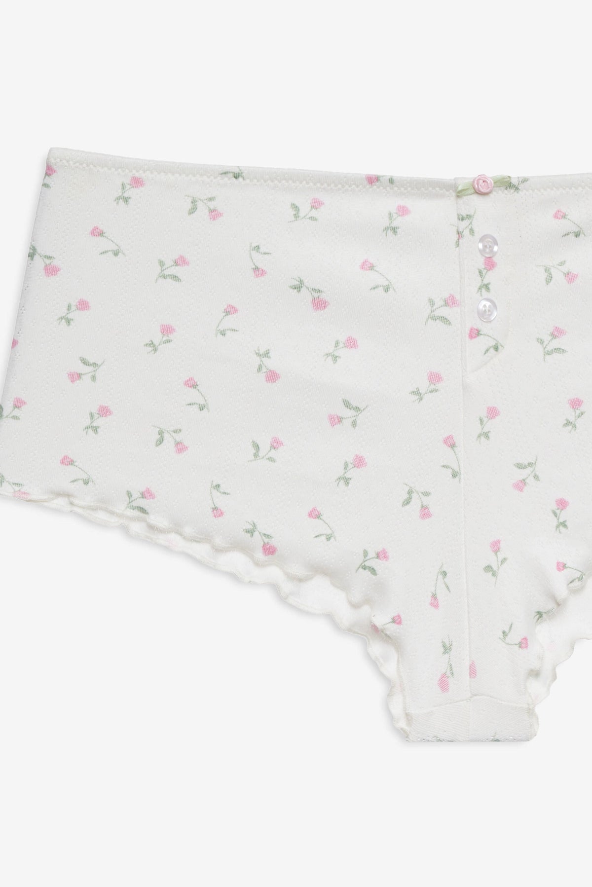Elliana Sleep Short - White