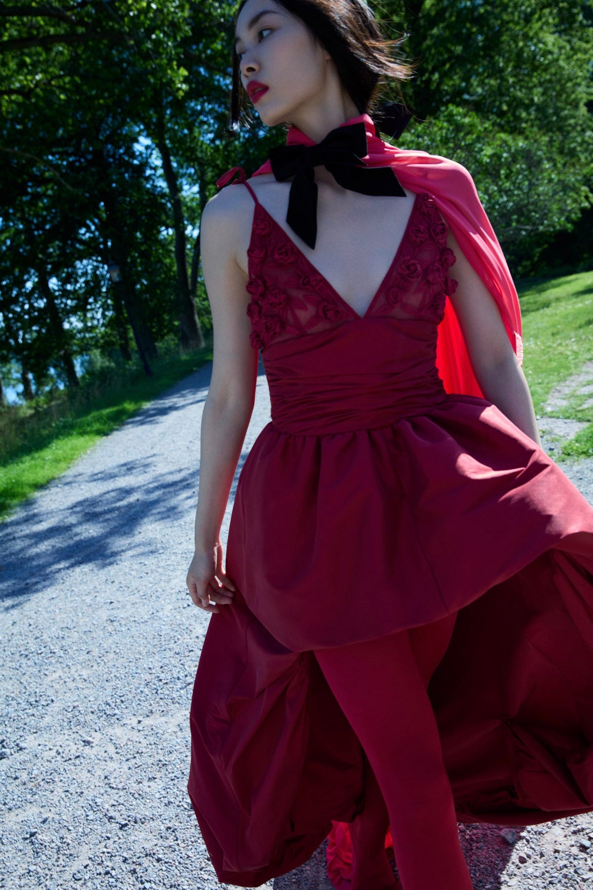 Esmeralda Gown - Red