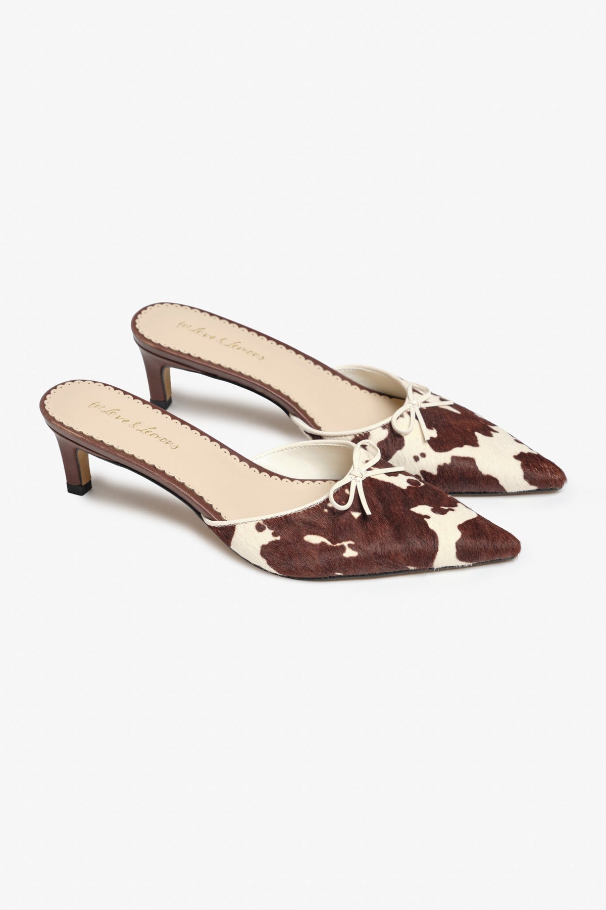 Dakota Calf Hair Mule - Brown