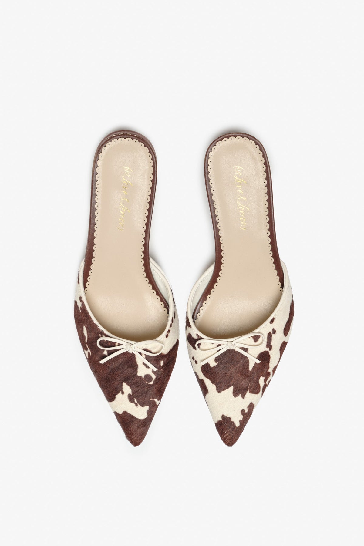 Dakota Calf Hair Mule - Brown