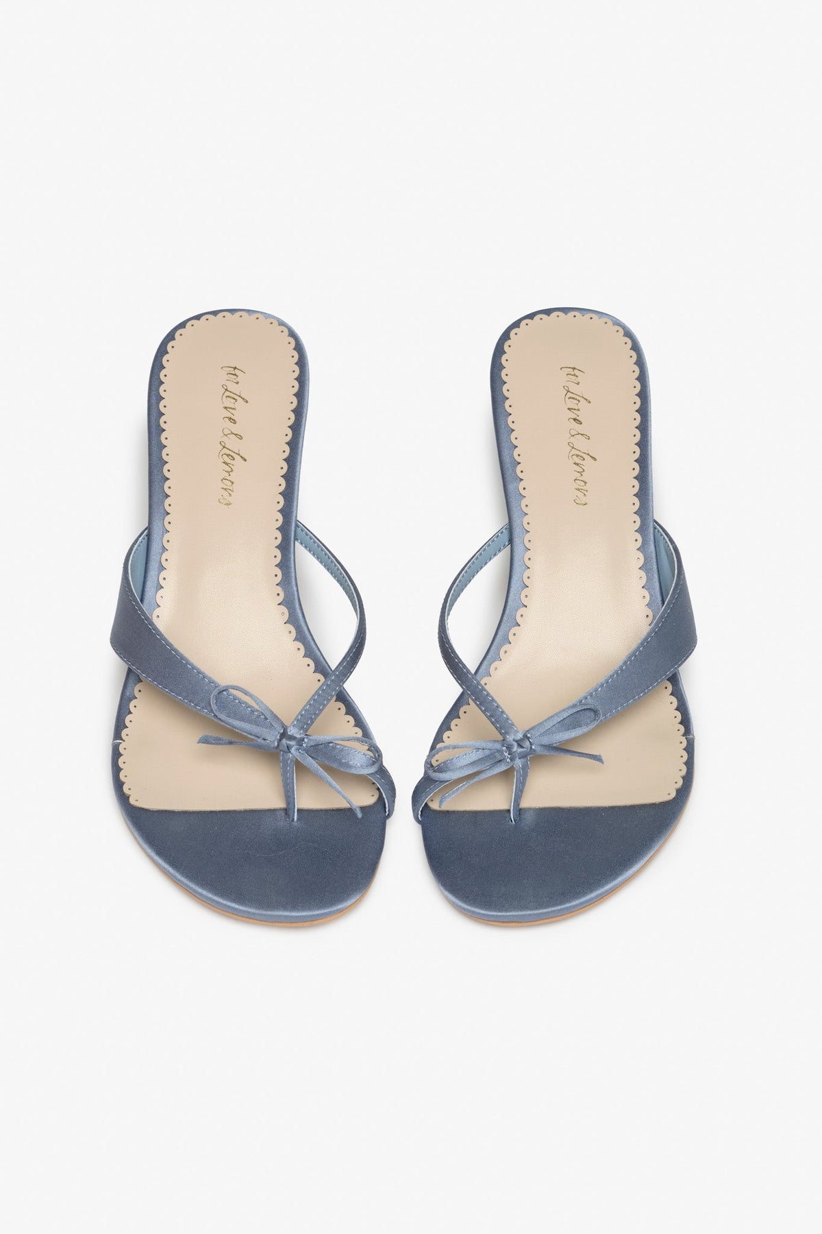 Silk Elea Heel - Blue