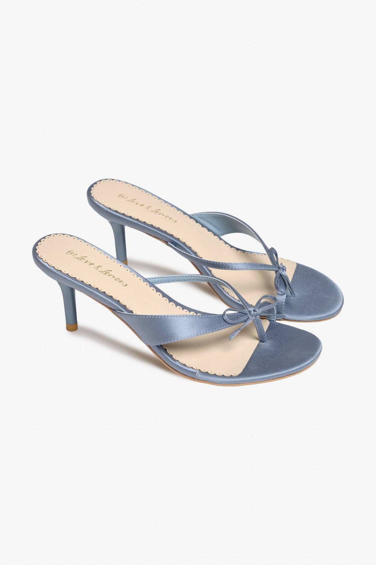 Silk Elea Heel - Blue