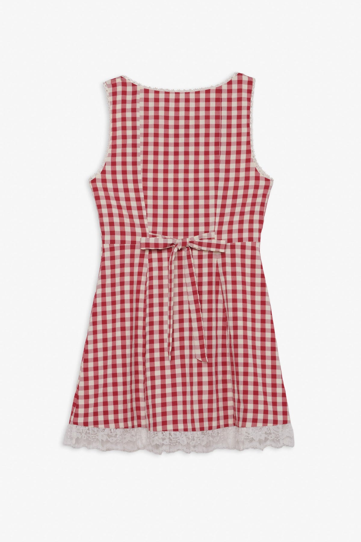 Venus Mini Dress - Red Gingham