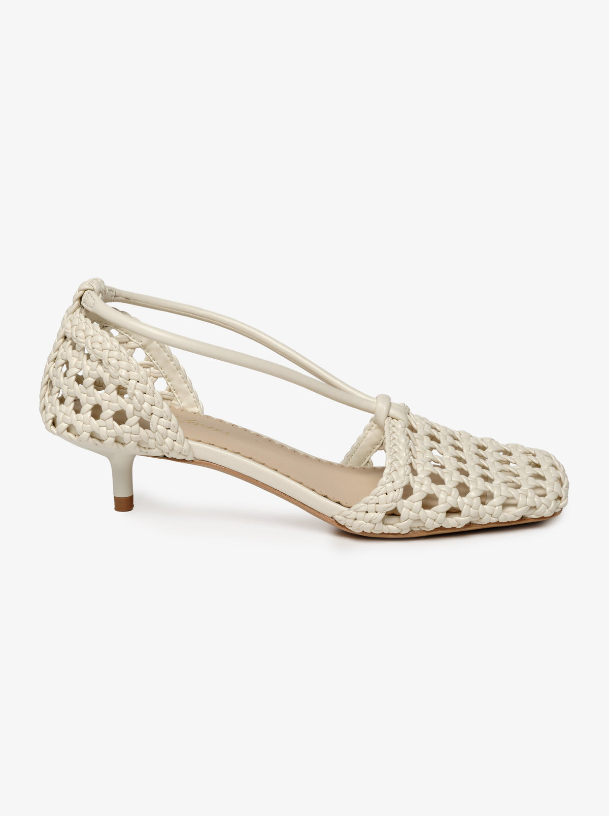 Marley Woven Heel - Cream