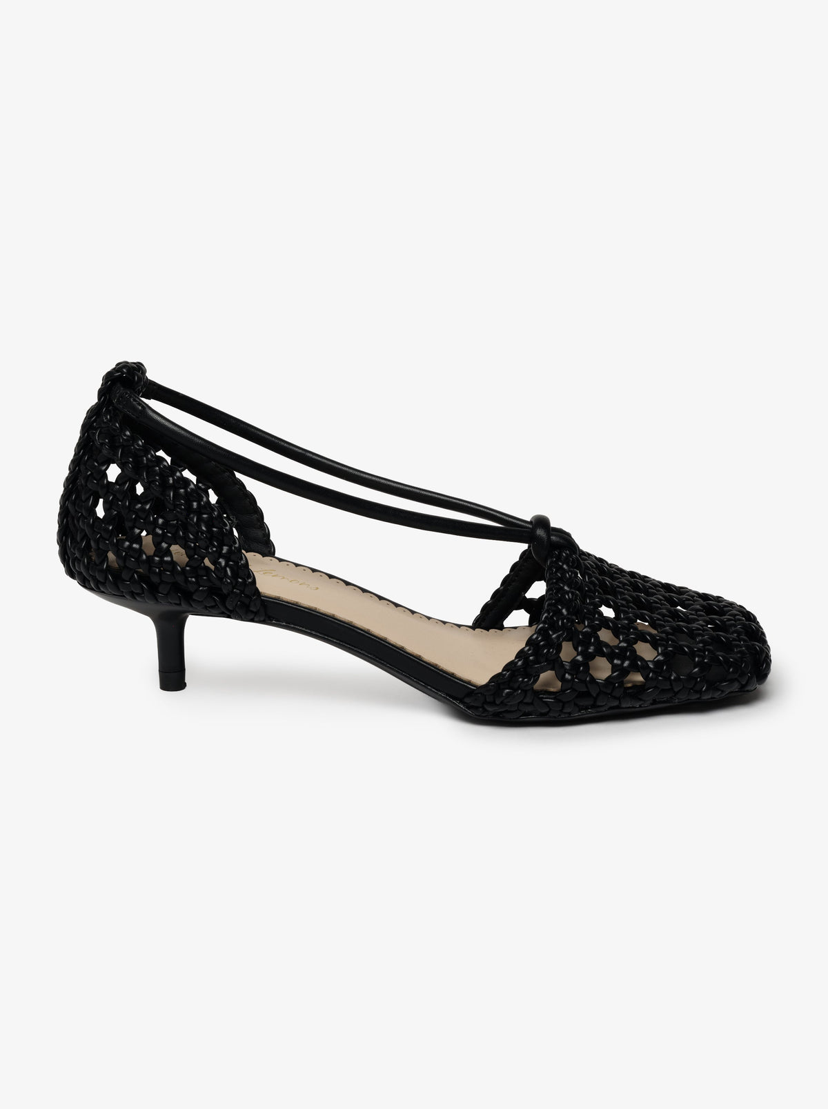 Marley Woven Heel - Black