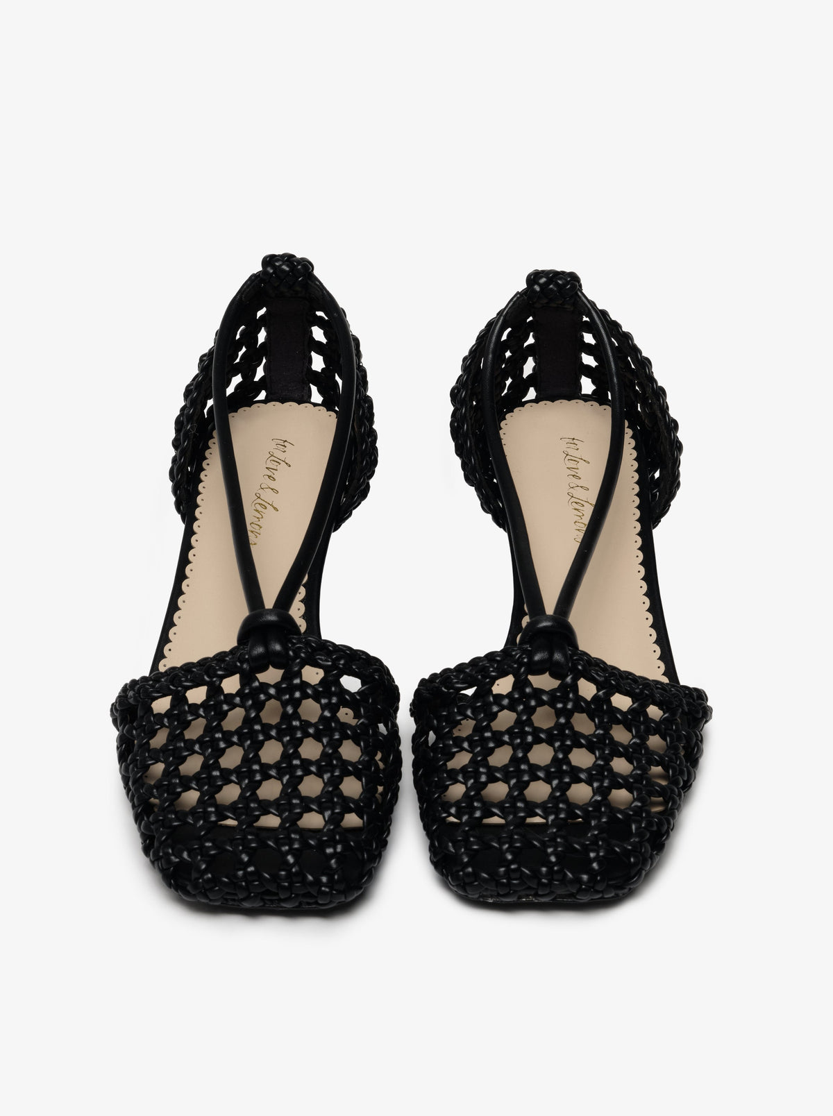 Marley Woven Heel - Black