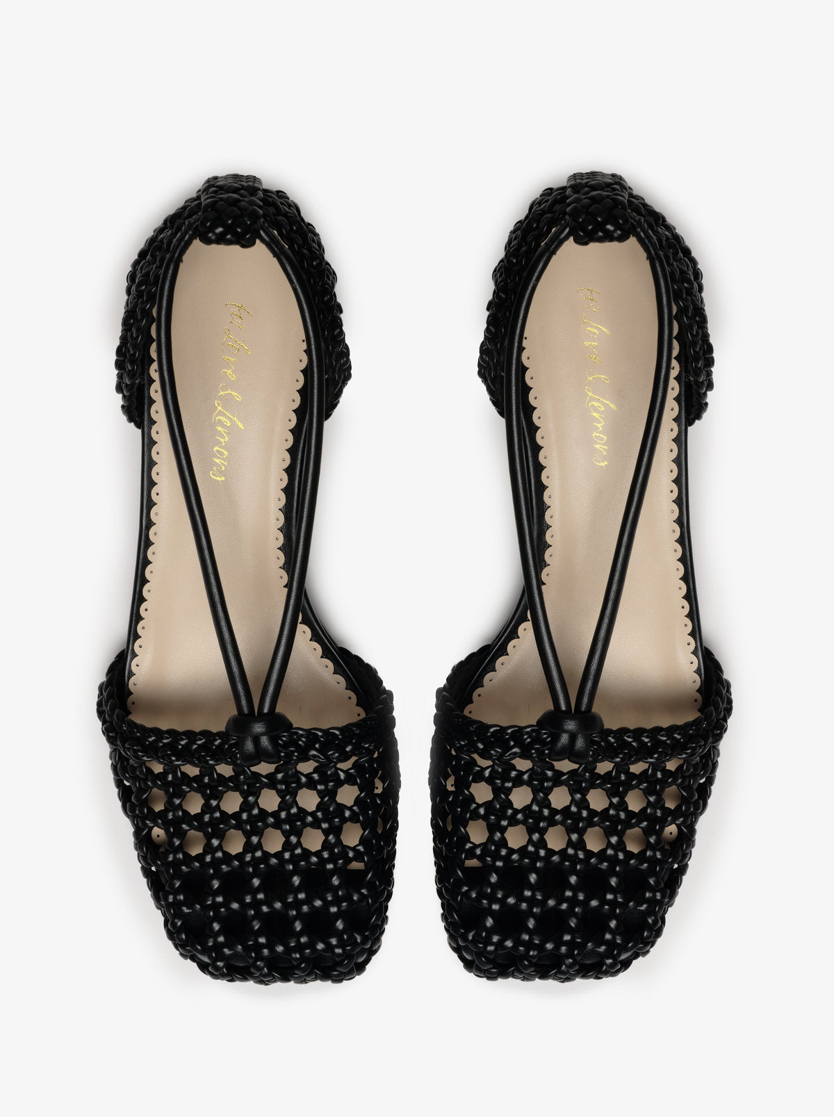 Marley Woven Heel - Black