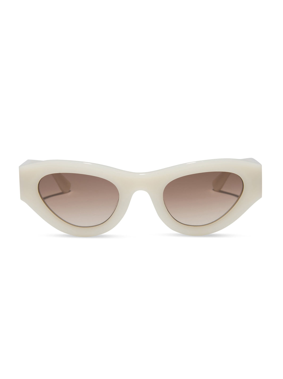 Lucy Cat-Eye Sunglasses - Cream
