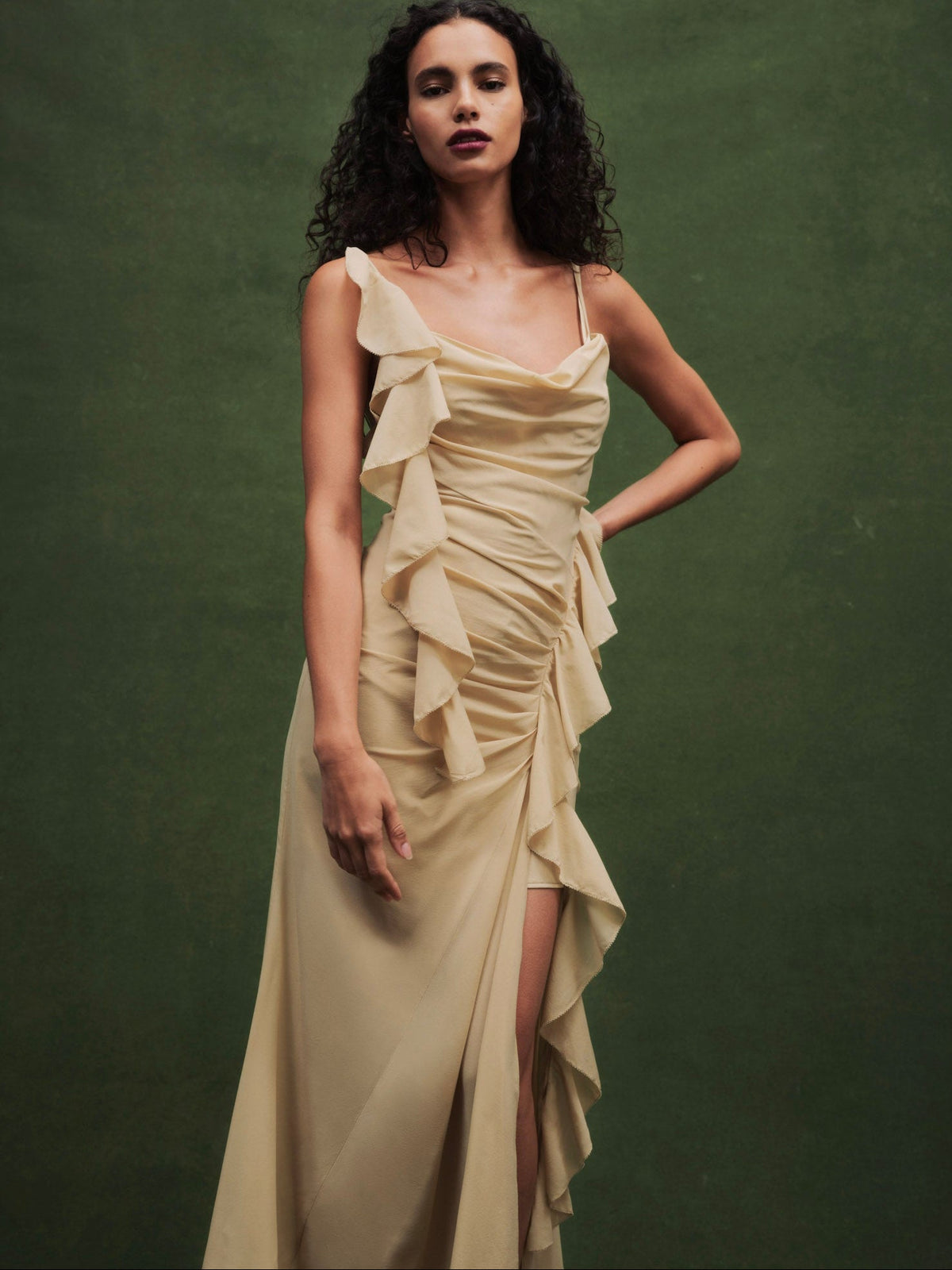 Fernanda Gown - LT Olive