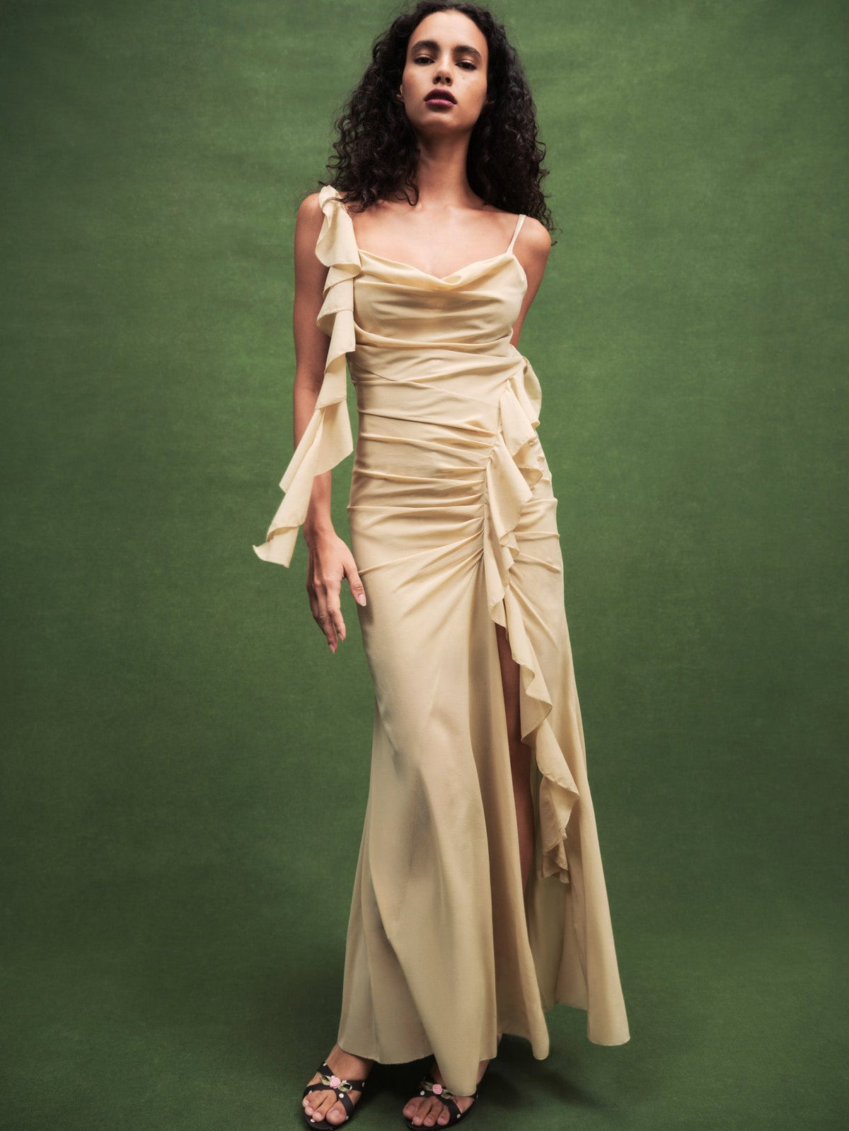 Fernanda Gown - LT Olive