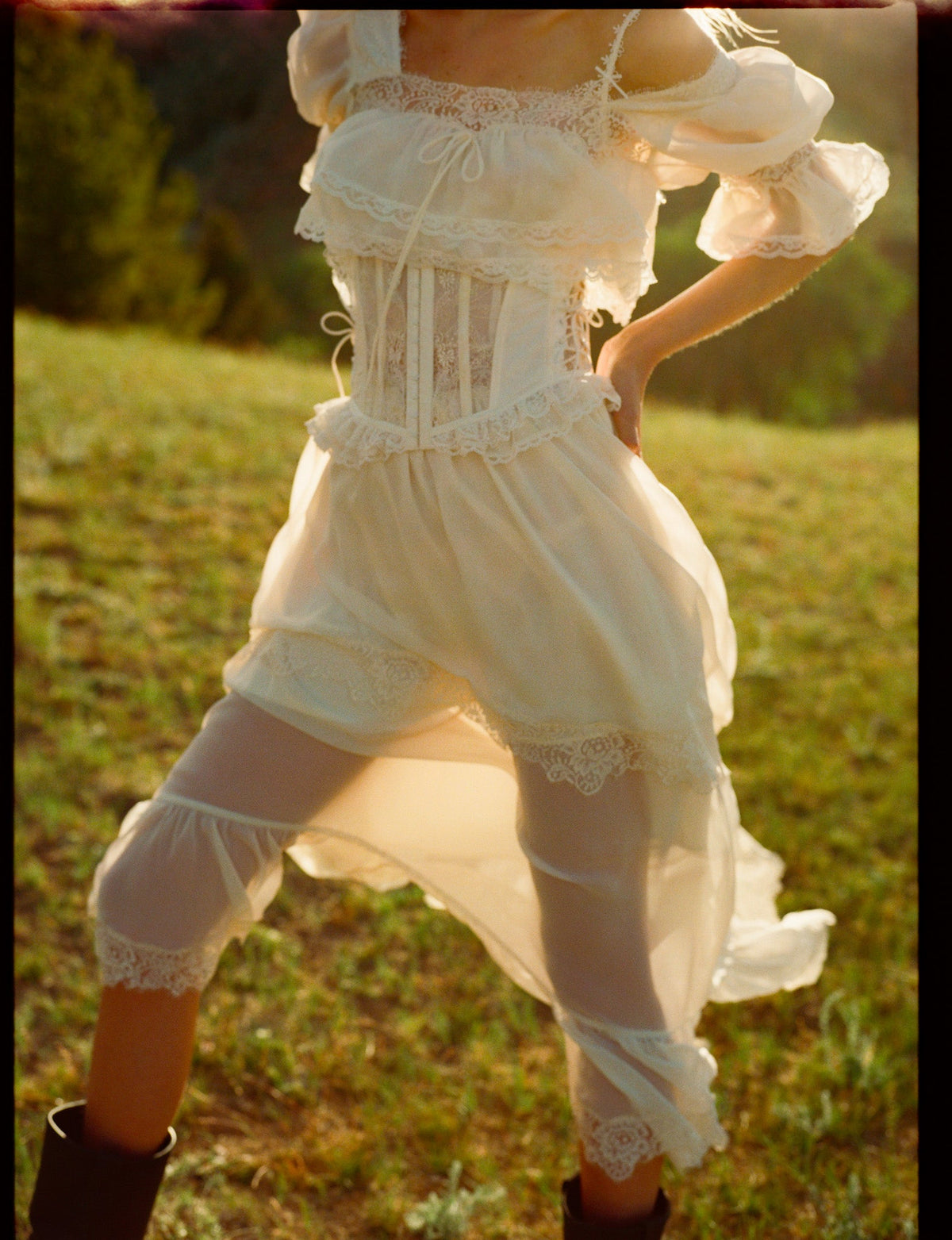 Mabel Maxi Dress - Cream