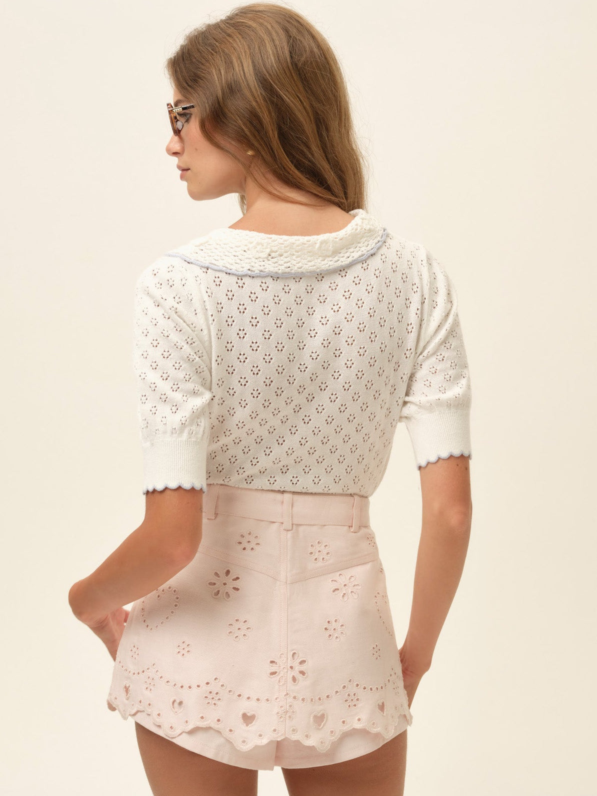 Jodi Knit Top - White