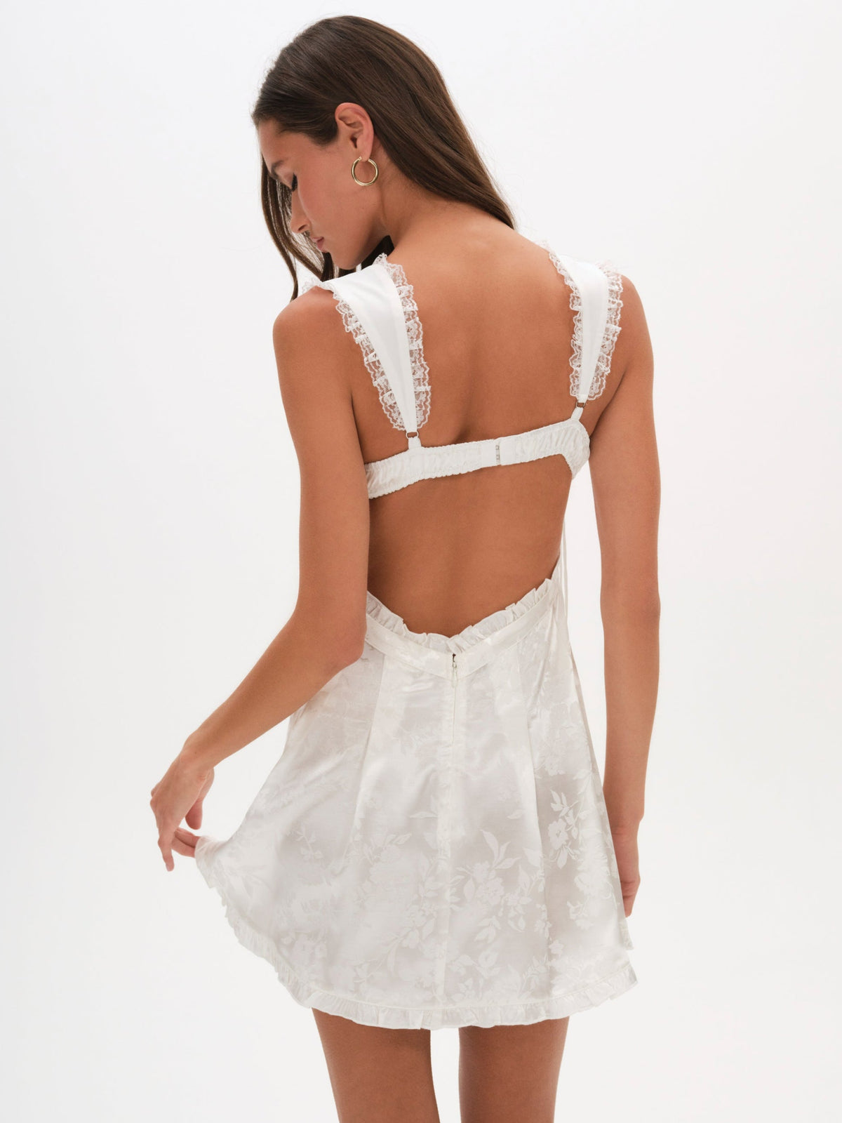 Holland Mini Dress - White