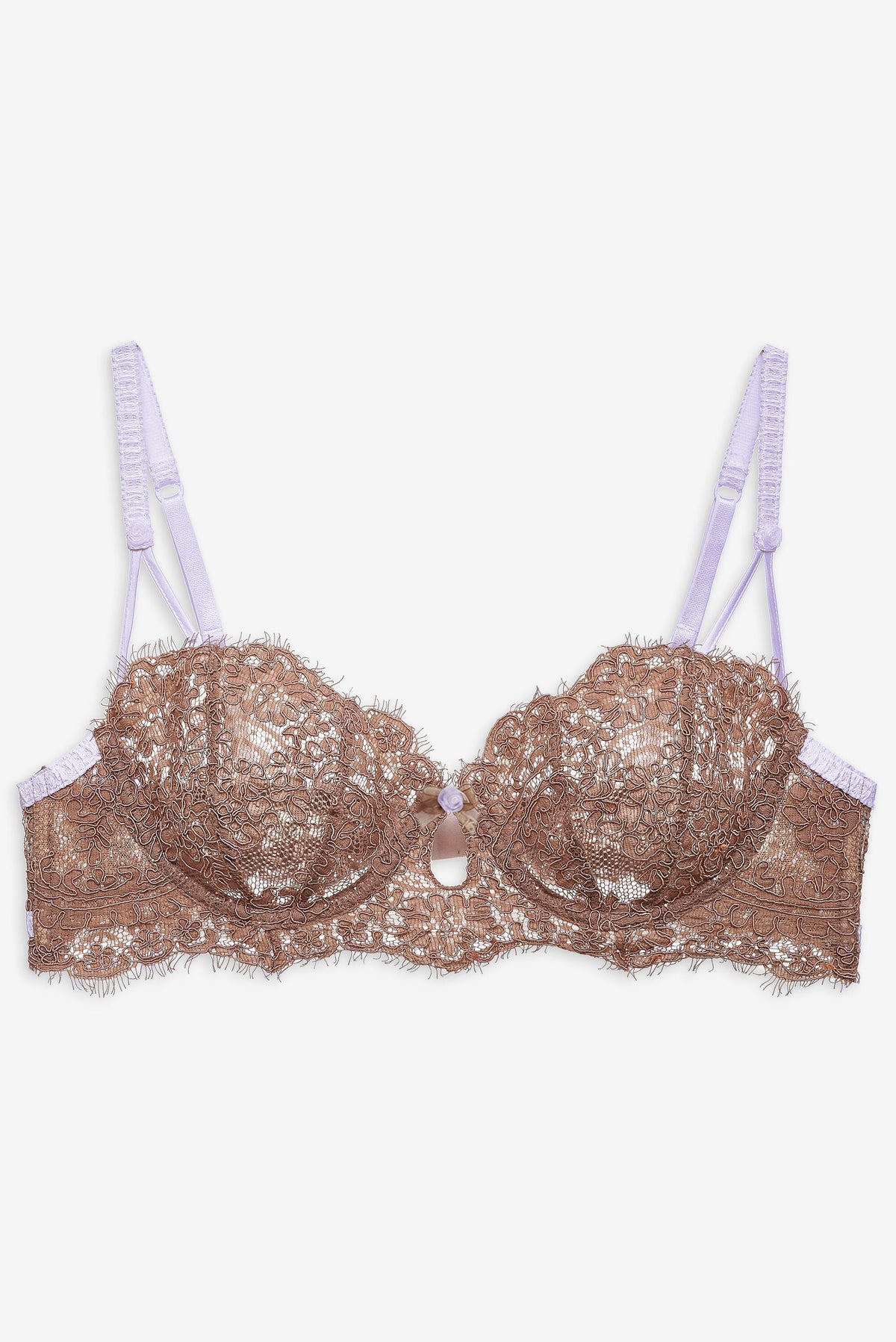 Holly Underwire Bra - Chocolate