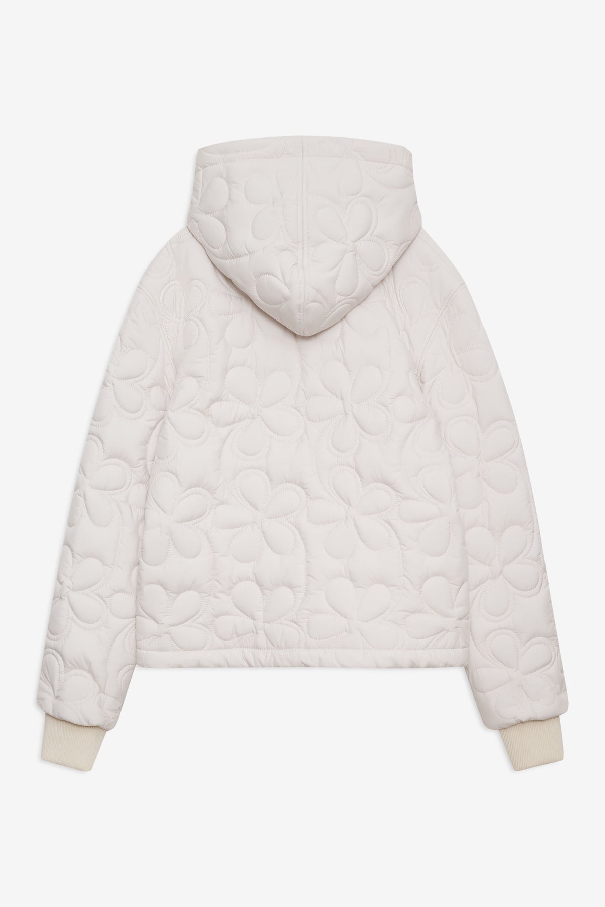 Isabel Quilted Puffer Jacket - Cream