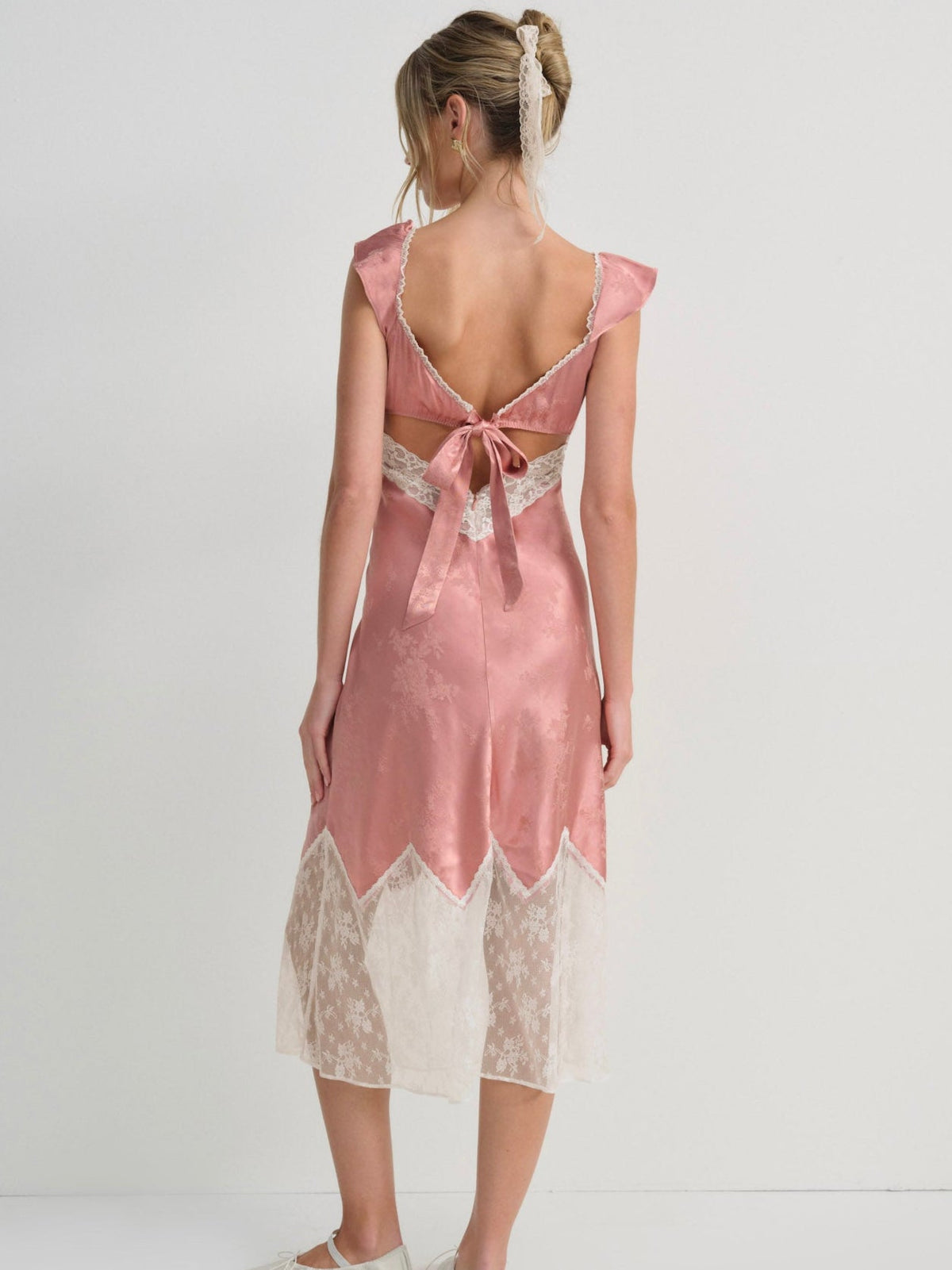 Juliet Midi Slip Dress - Terracotta