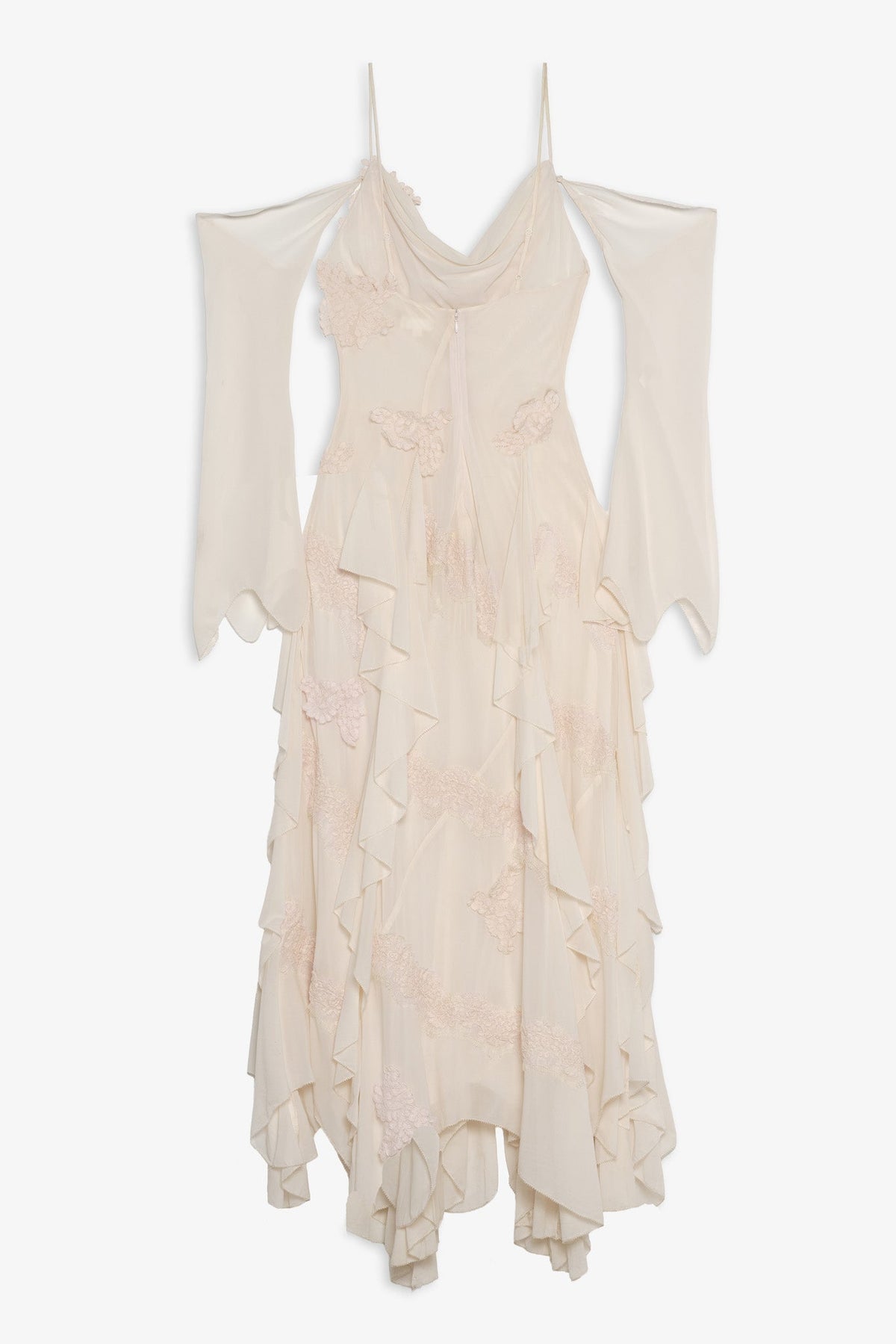 Cherie Maxi Dress - Cream Pink