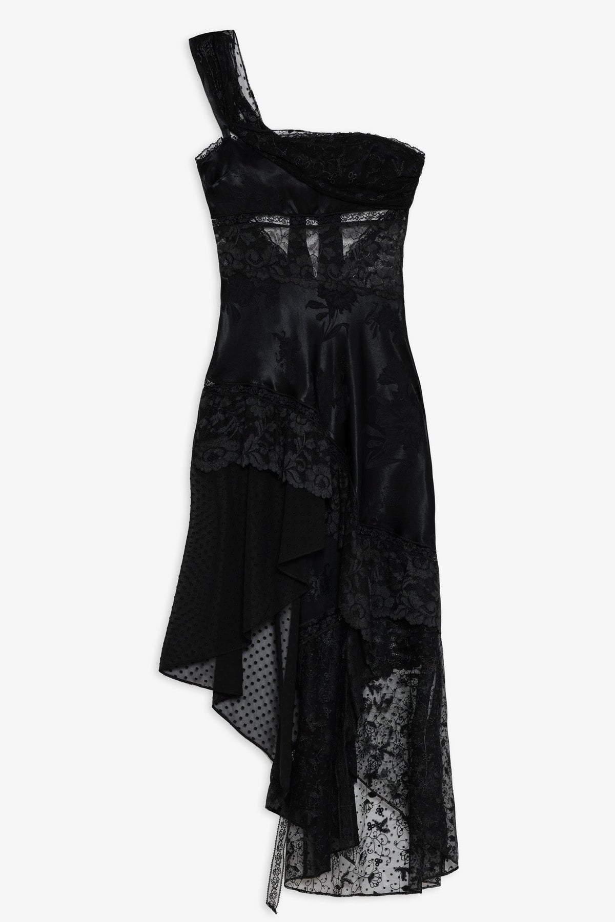 Soluna Midi Dress - Black