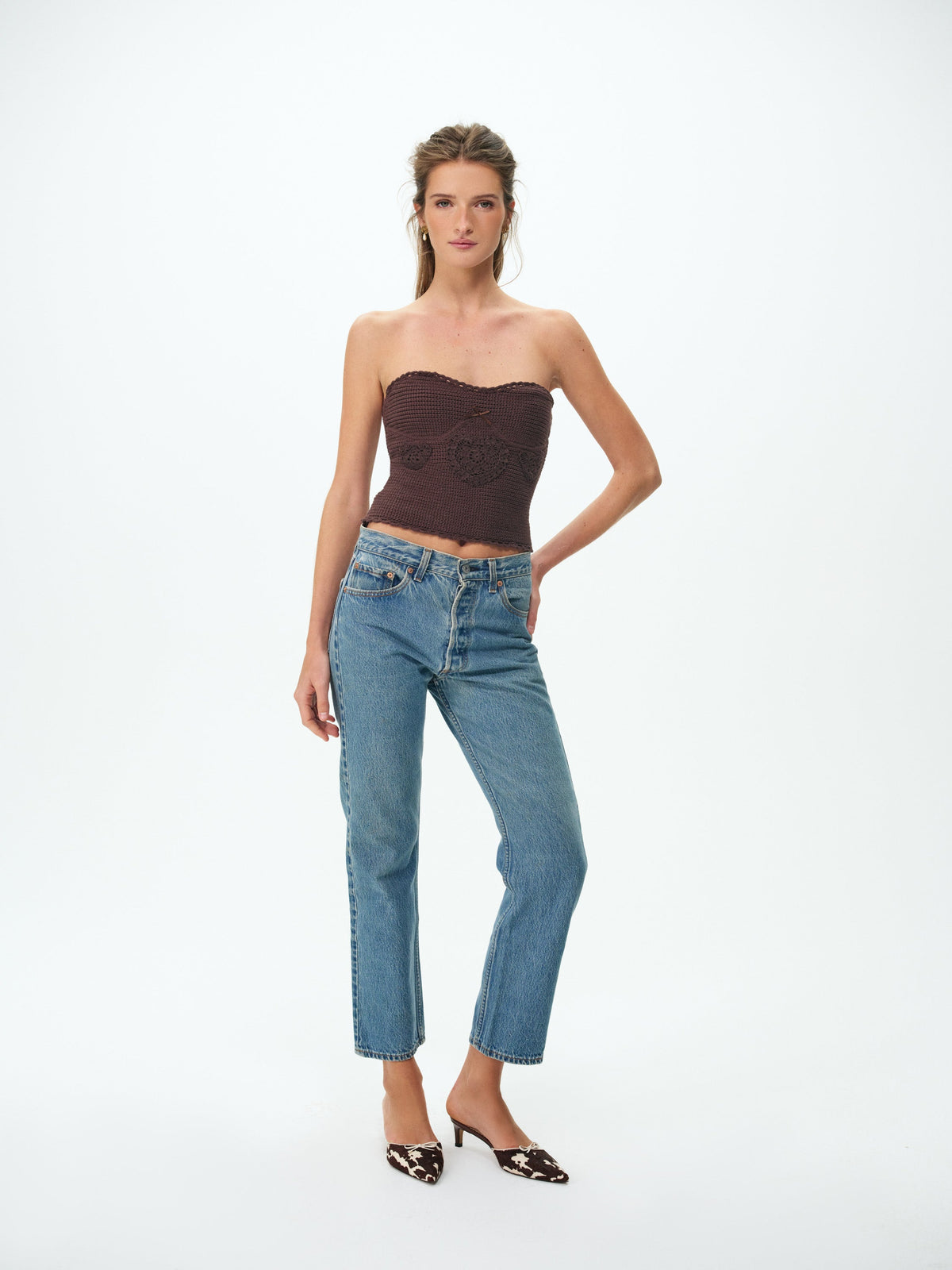 Kalli Top - Brown