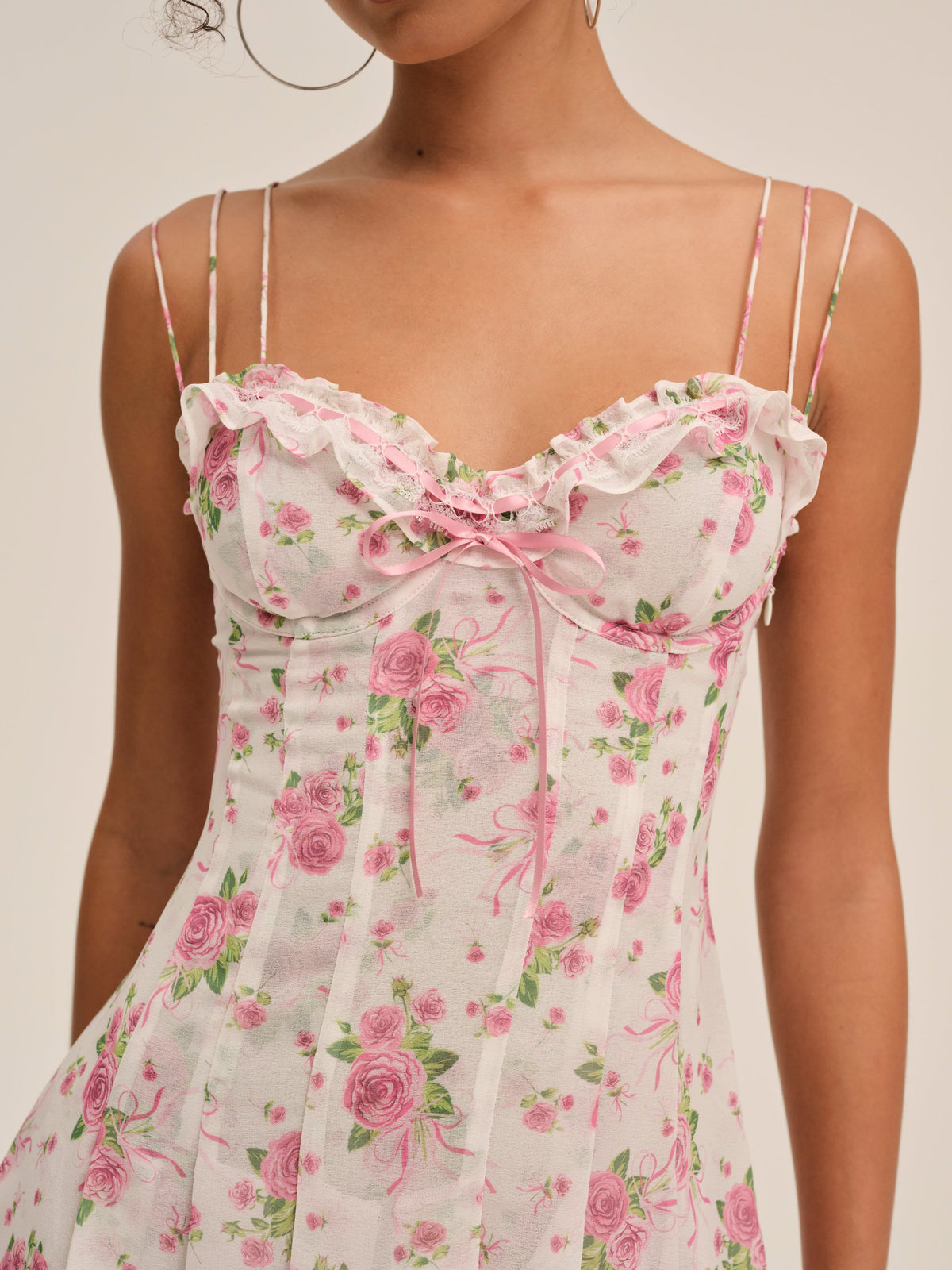 Kate Mini Dress - Pink