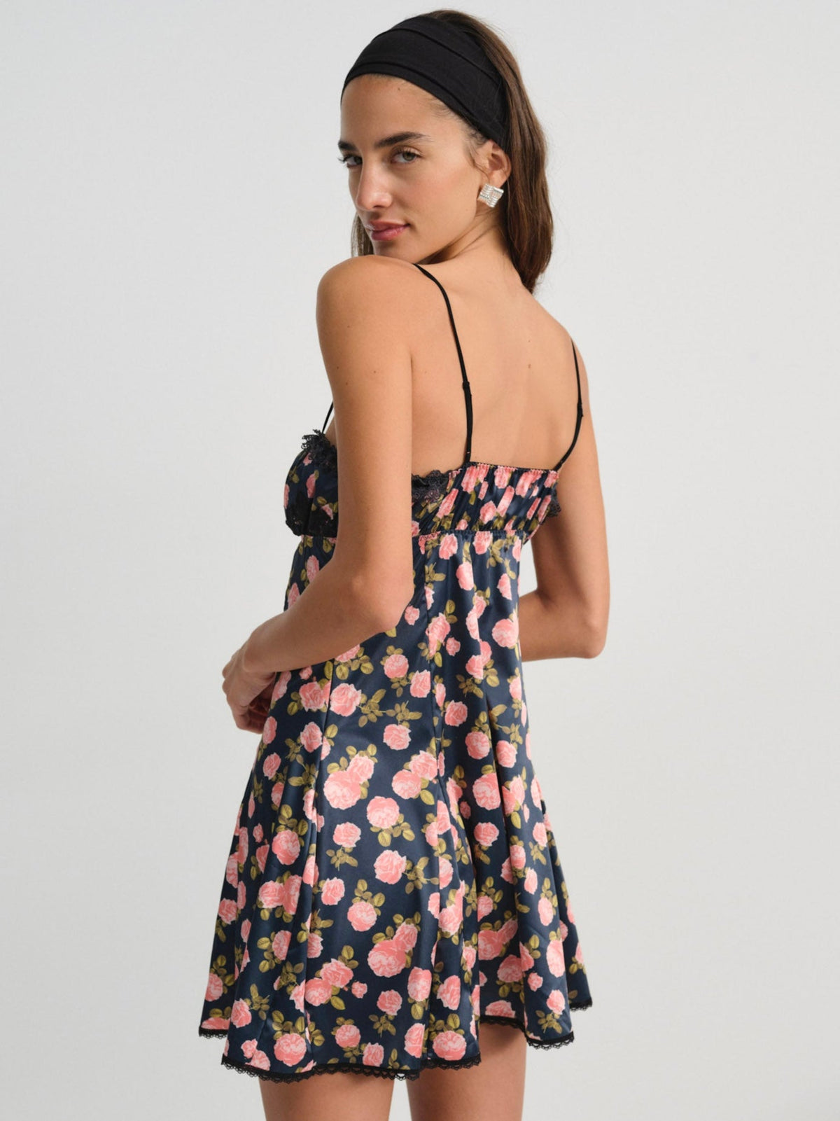 Kayla Slip Dress - Navy