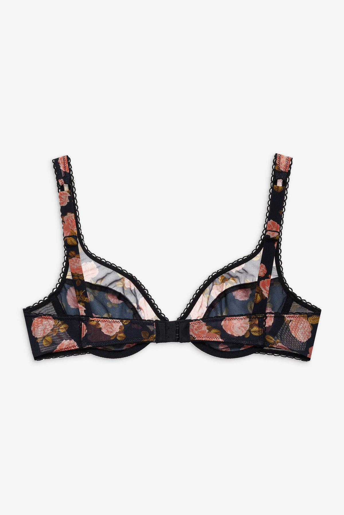 Kayla Underwire Bra - Navy