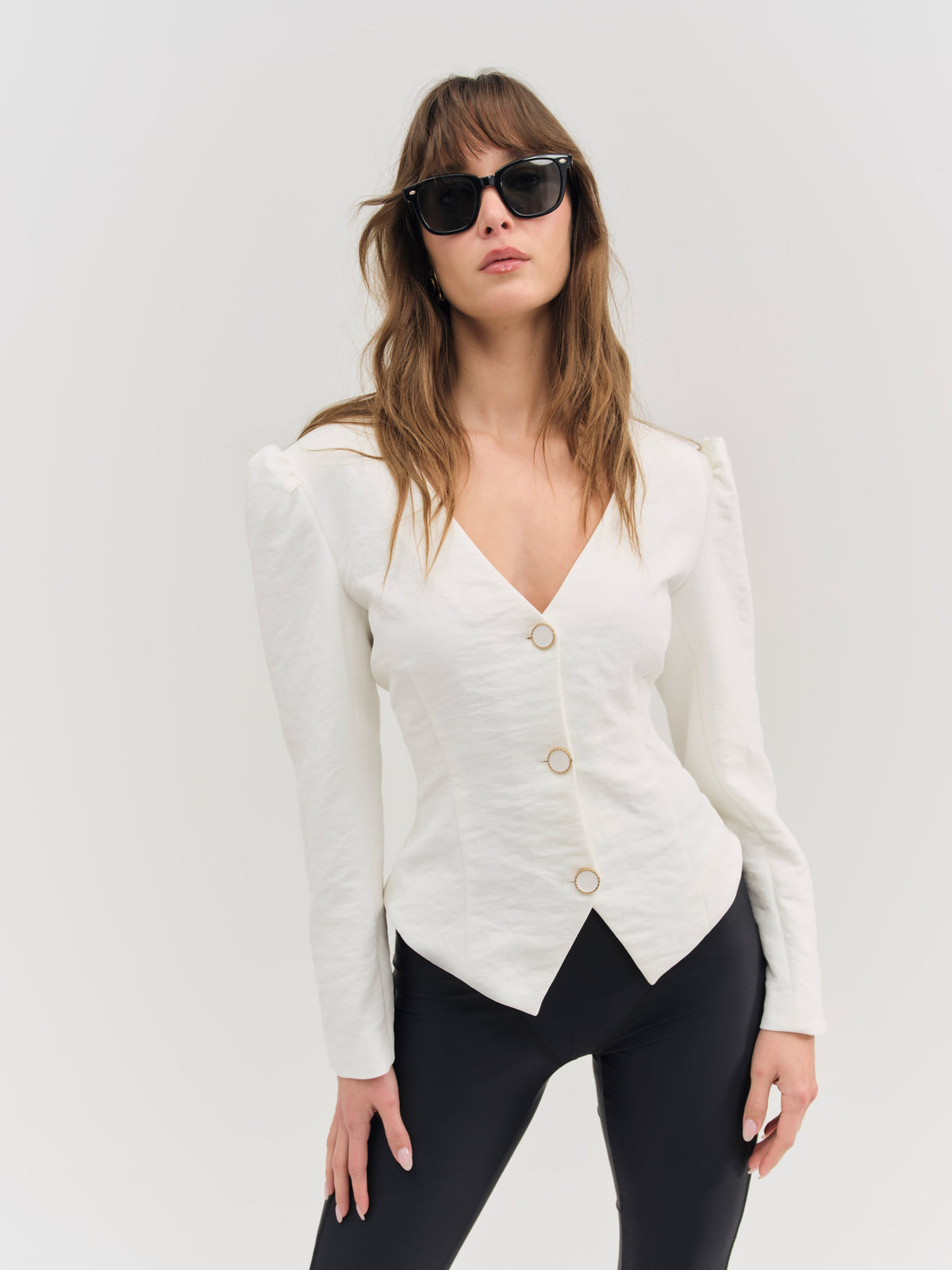 Kristen Blazer - Cream