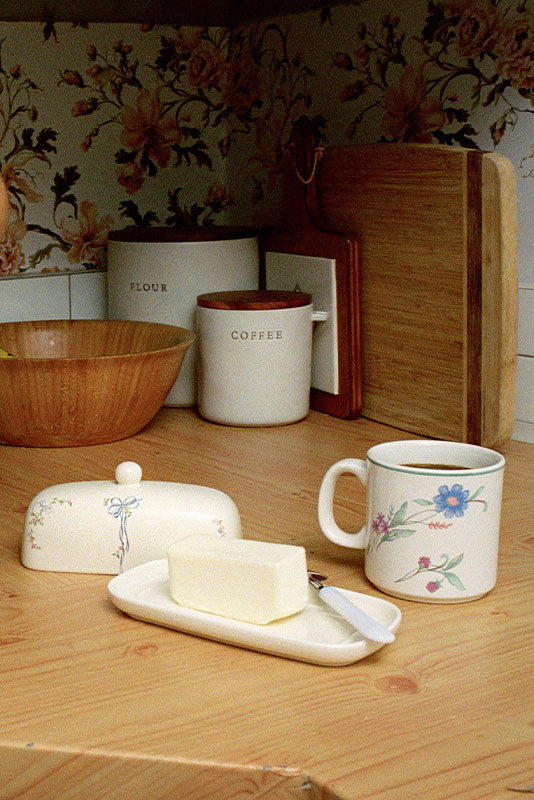 Baby Bows Butter Dish - 