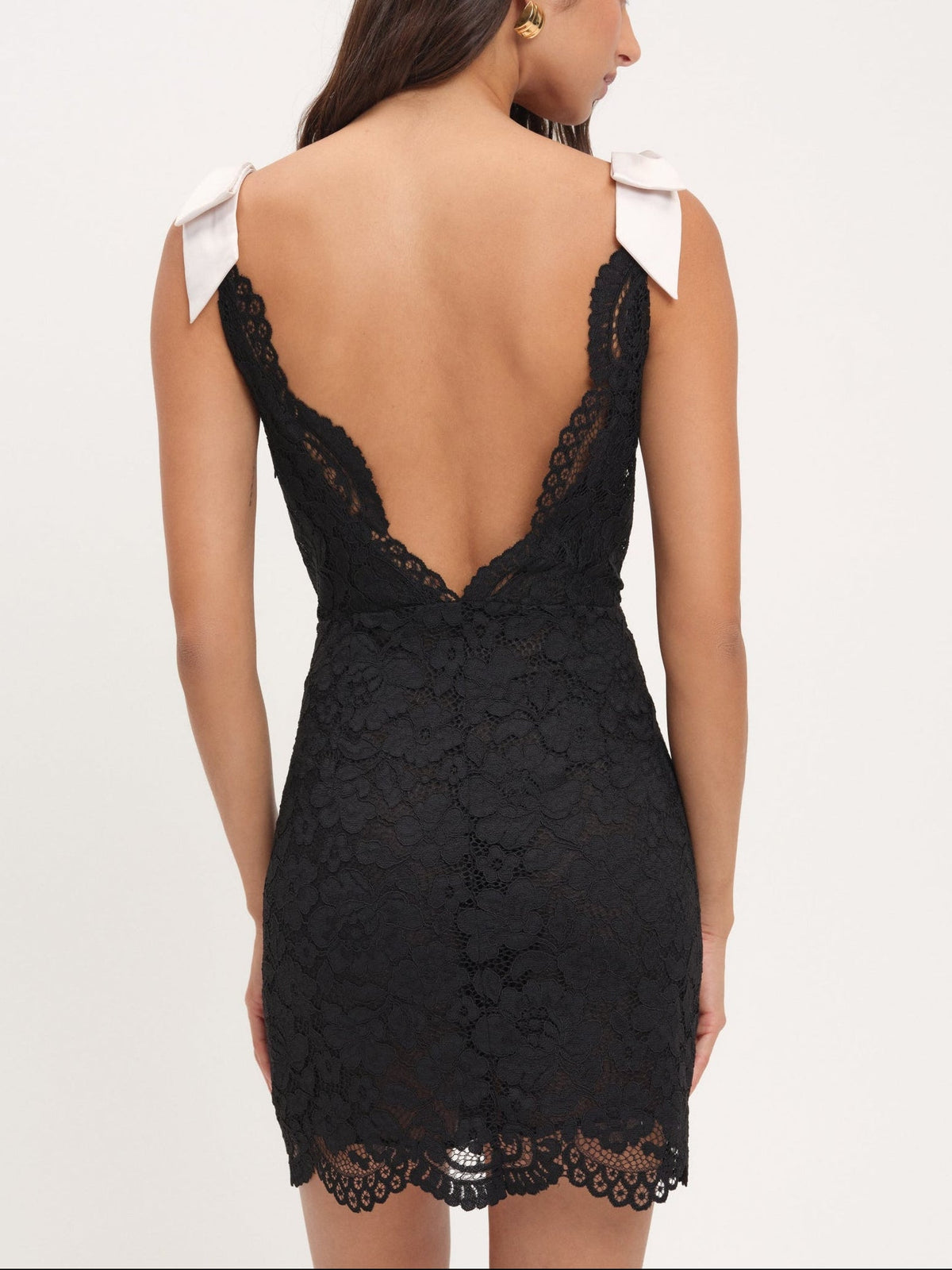 Lakeside Mini Dress - Black