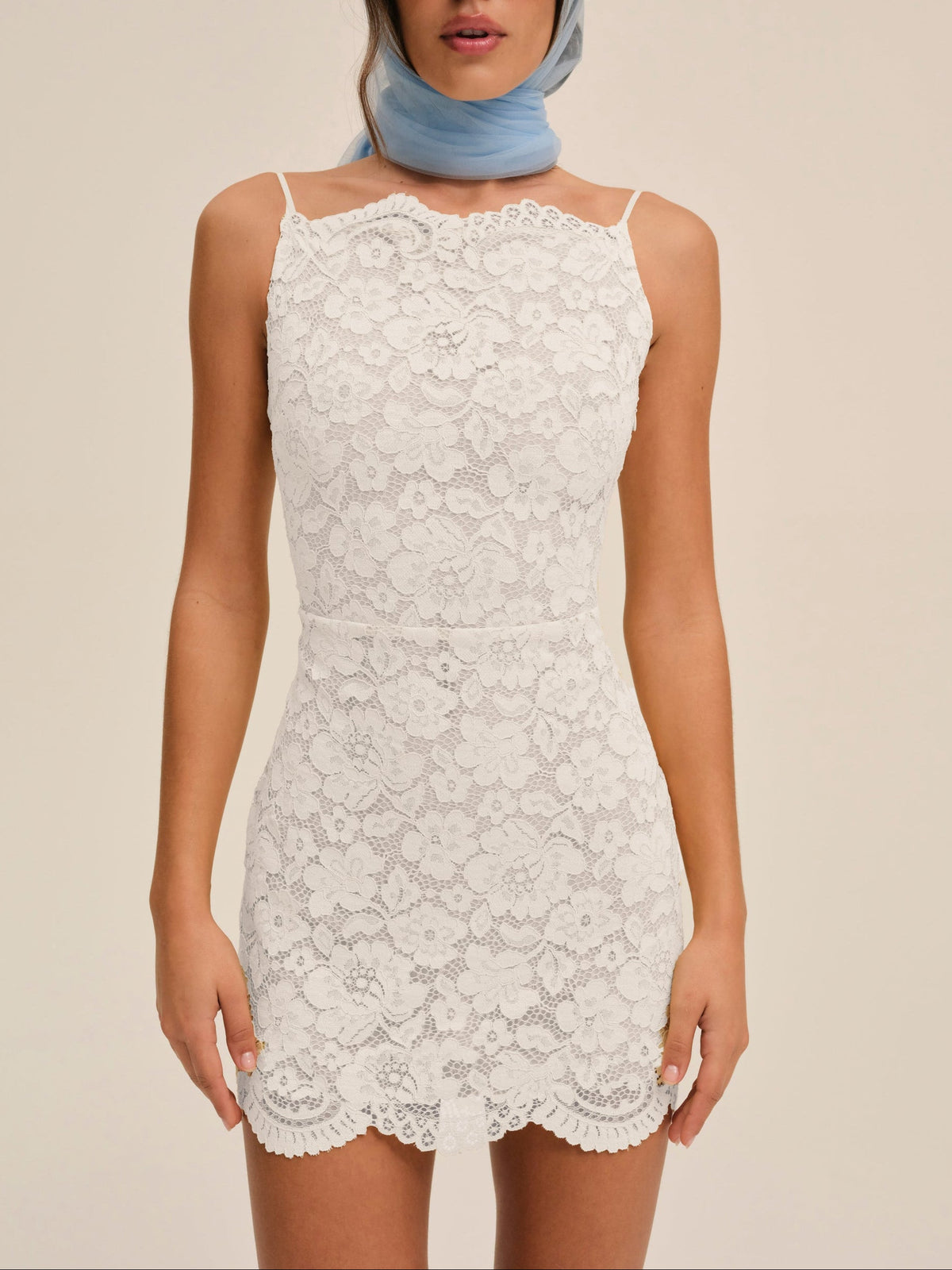 Lakeside Mini Dress - White