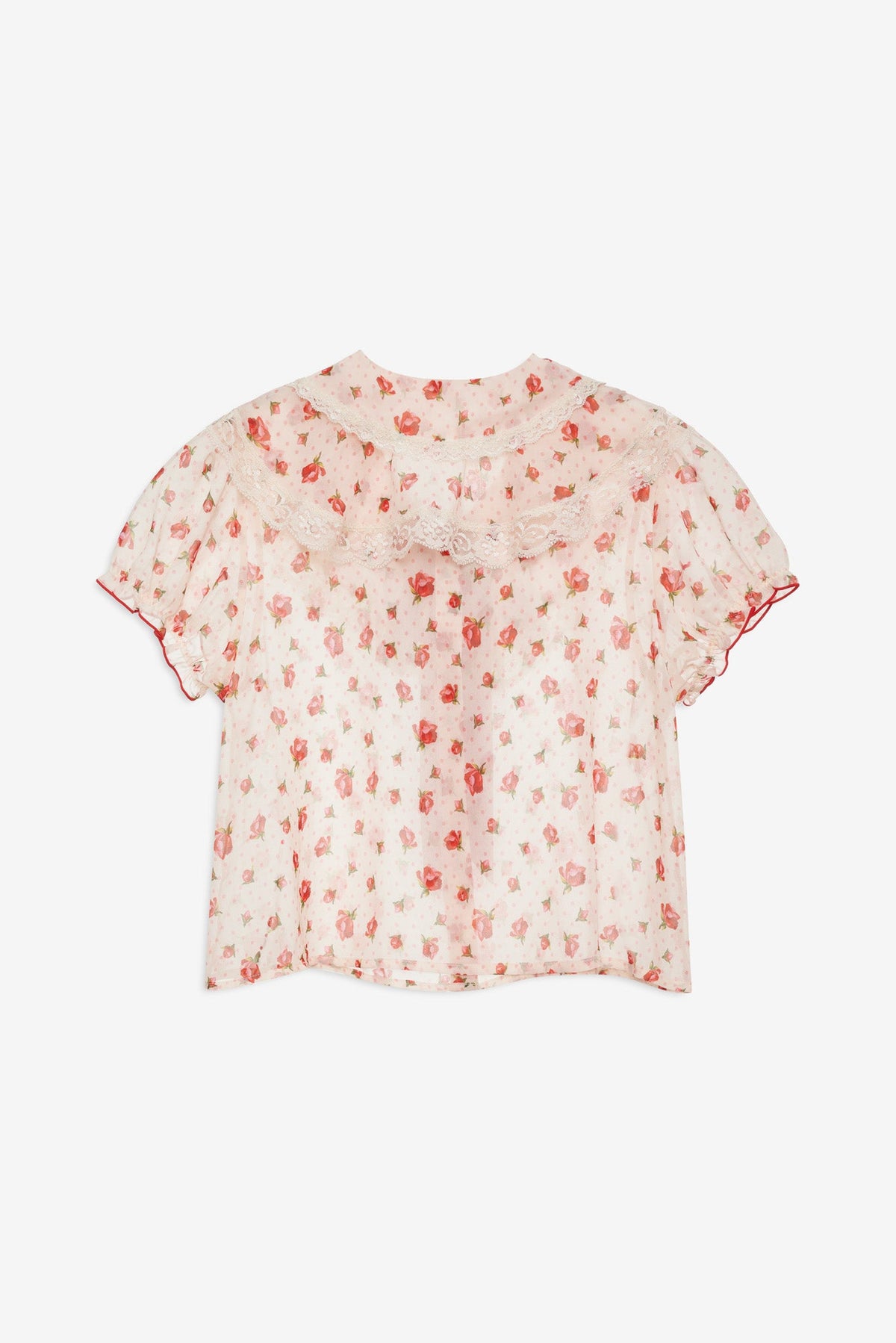 Leah Crop Top - Cream