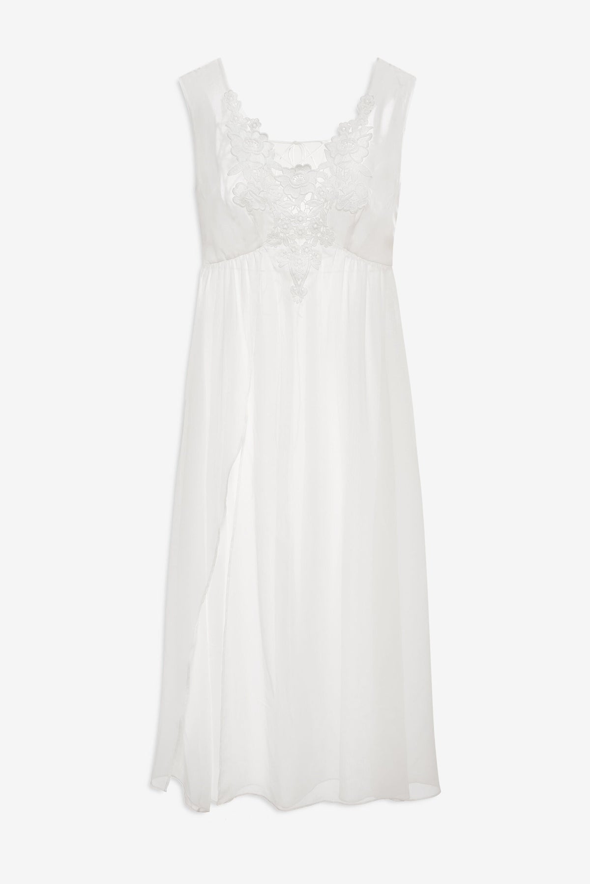 Lelani Coverup Maxi Dress - White