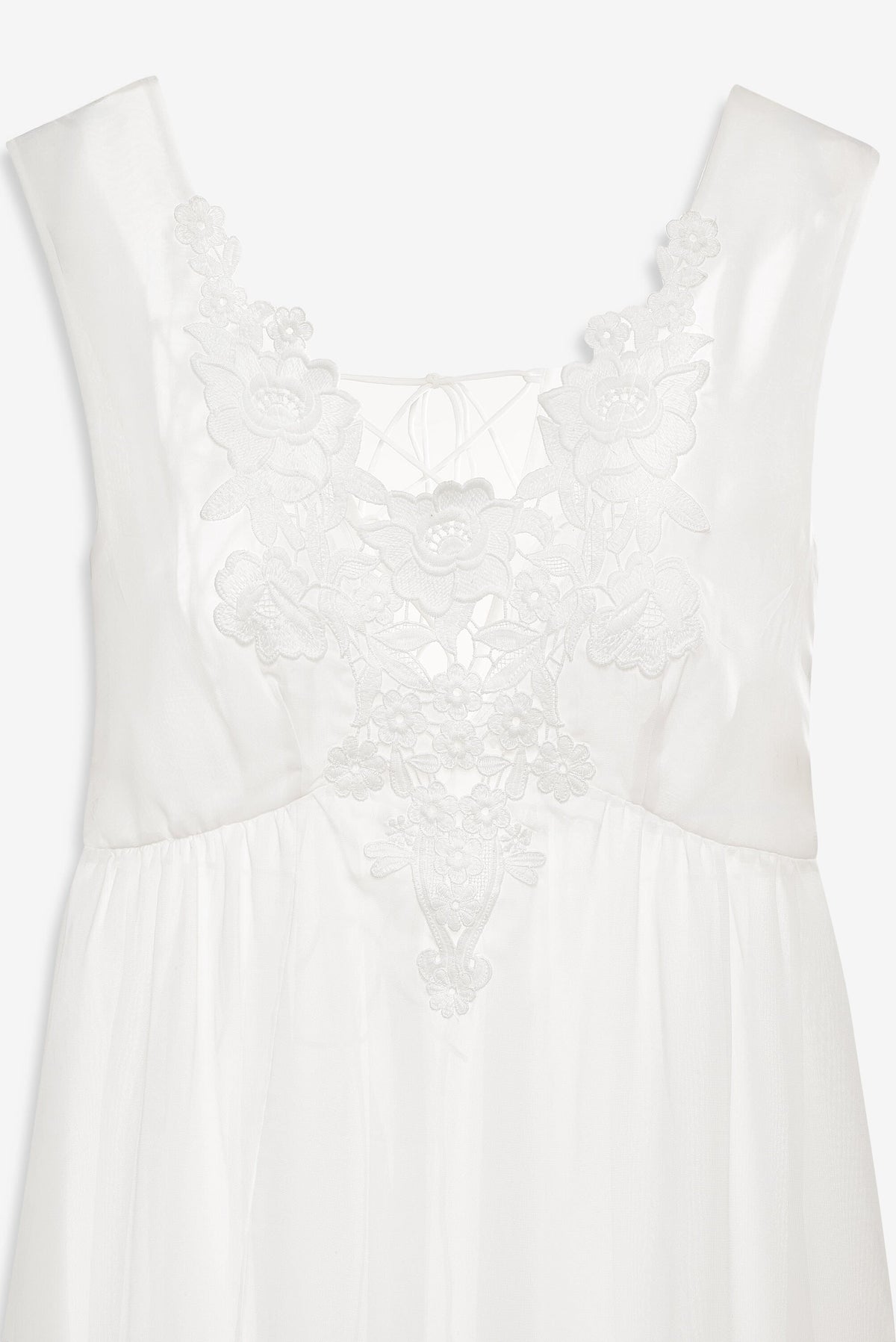 Lelani Coverup Maxi Dress - White