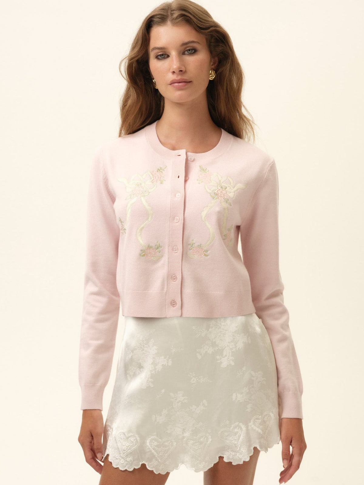 Loralai Cardigan - Pink