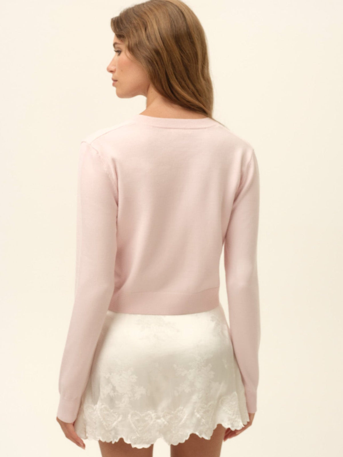 Loralai Cardigan - Pink