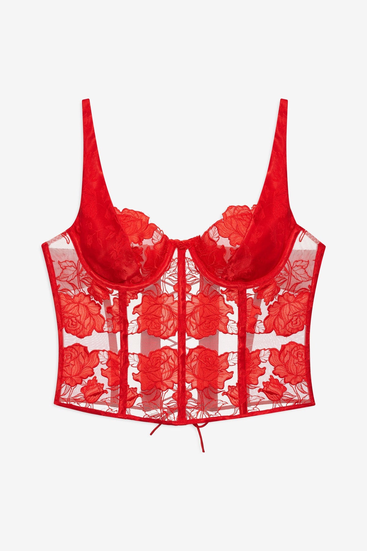 Love is a Rose Bustier - Red