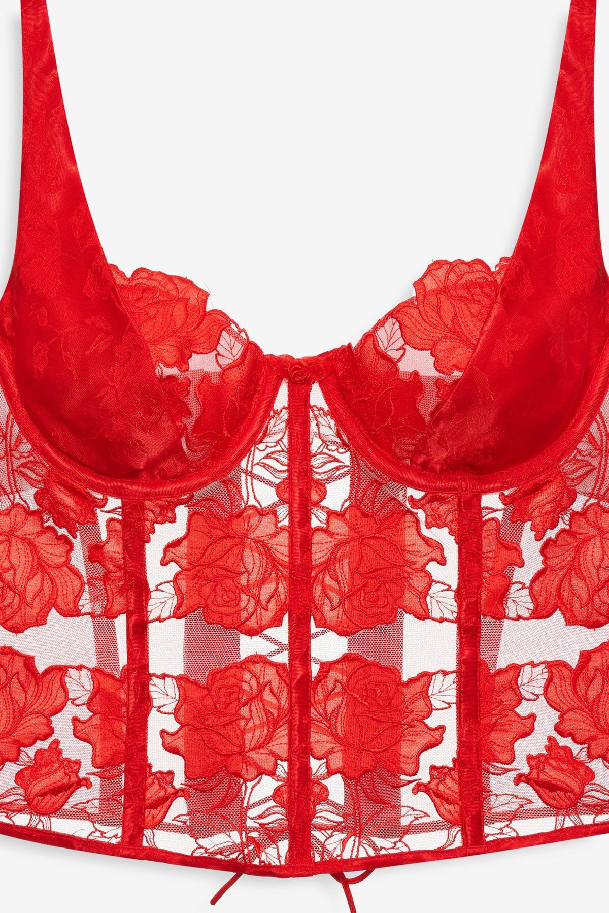 Love is a Rose Bustier - Red