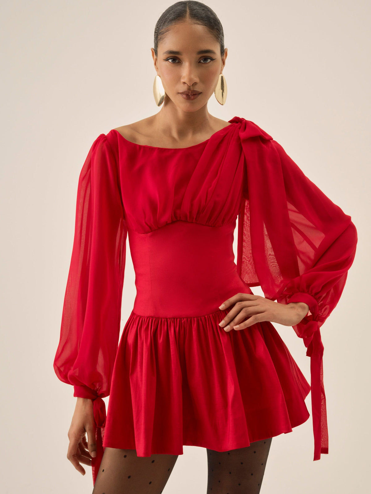 Lucia Mini Dress - Red