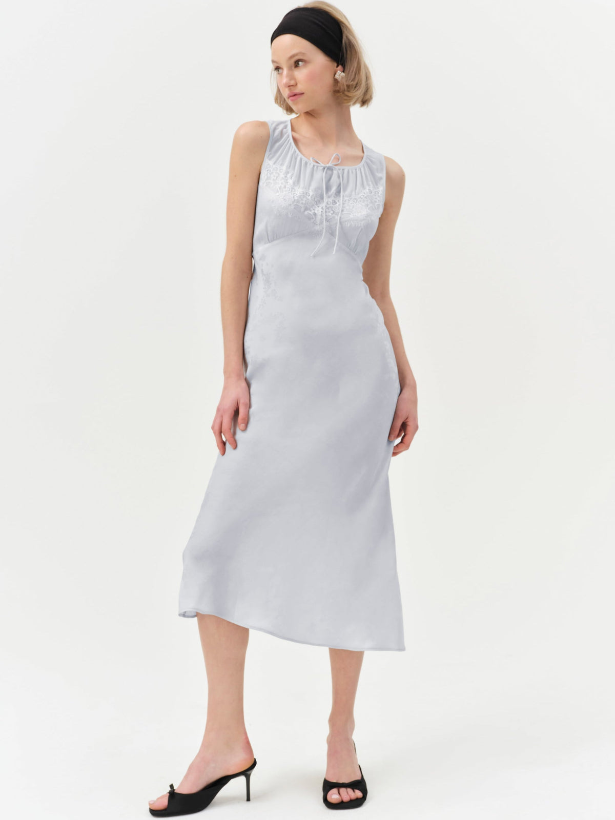 Madalie Midi Dress - Blue