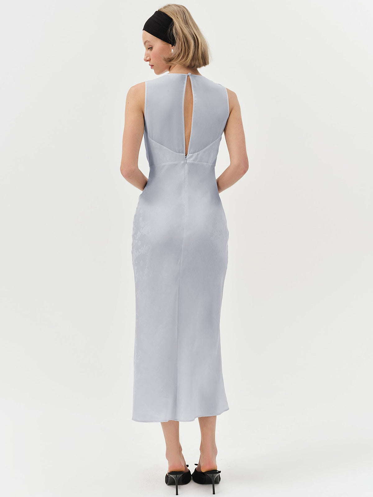 Madalie Midi Dress - Blue