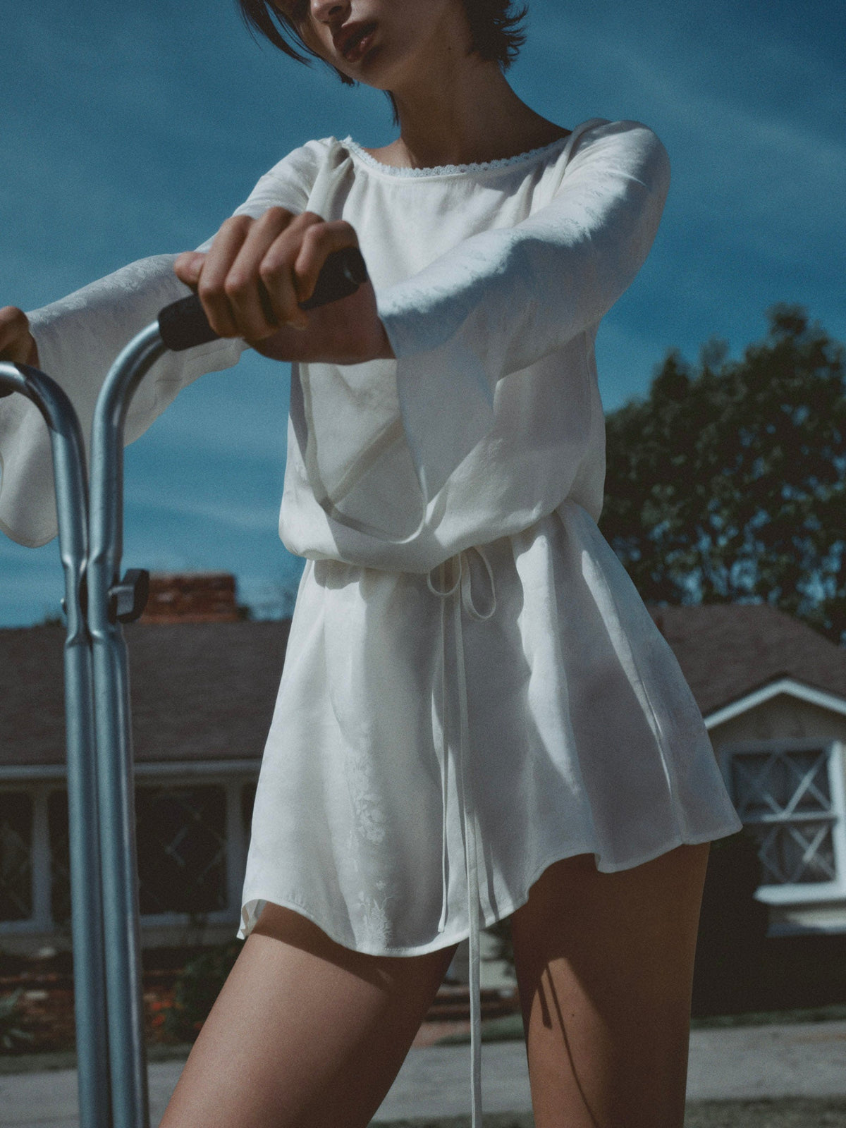 Madalie Mini Dress - Cream