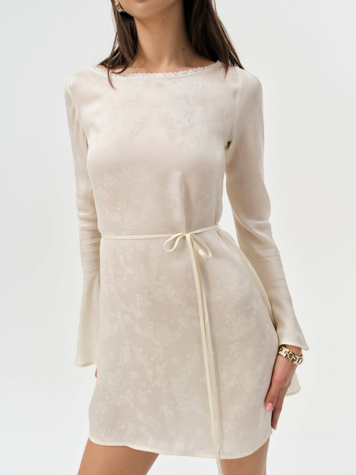 Madalie Mini Dress - Cream