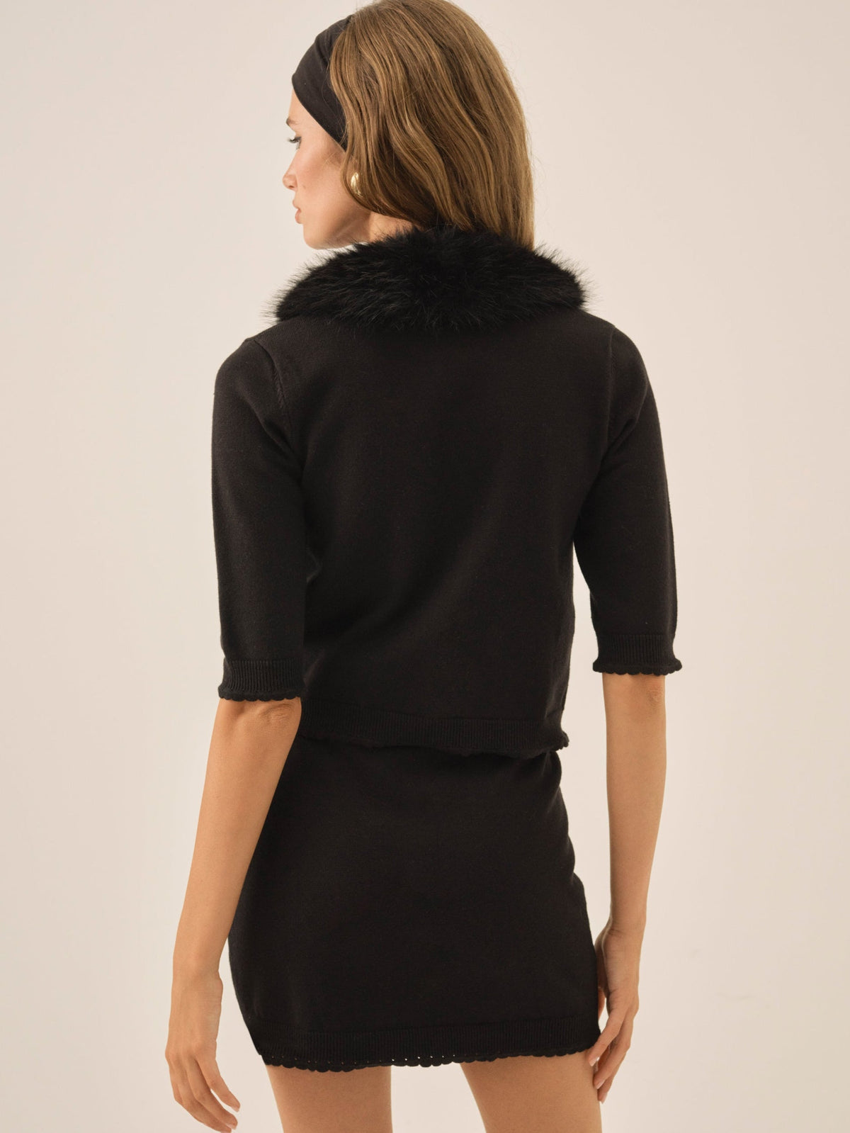 Maura Knit Cardigan - Black