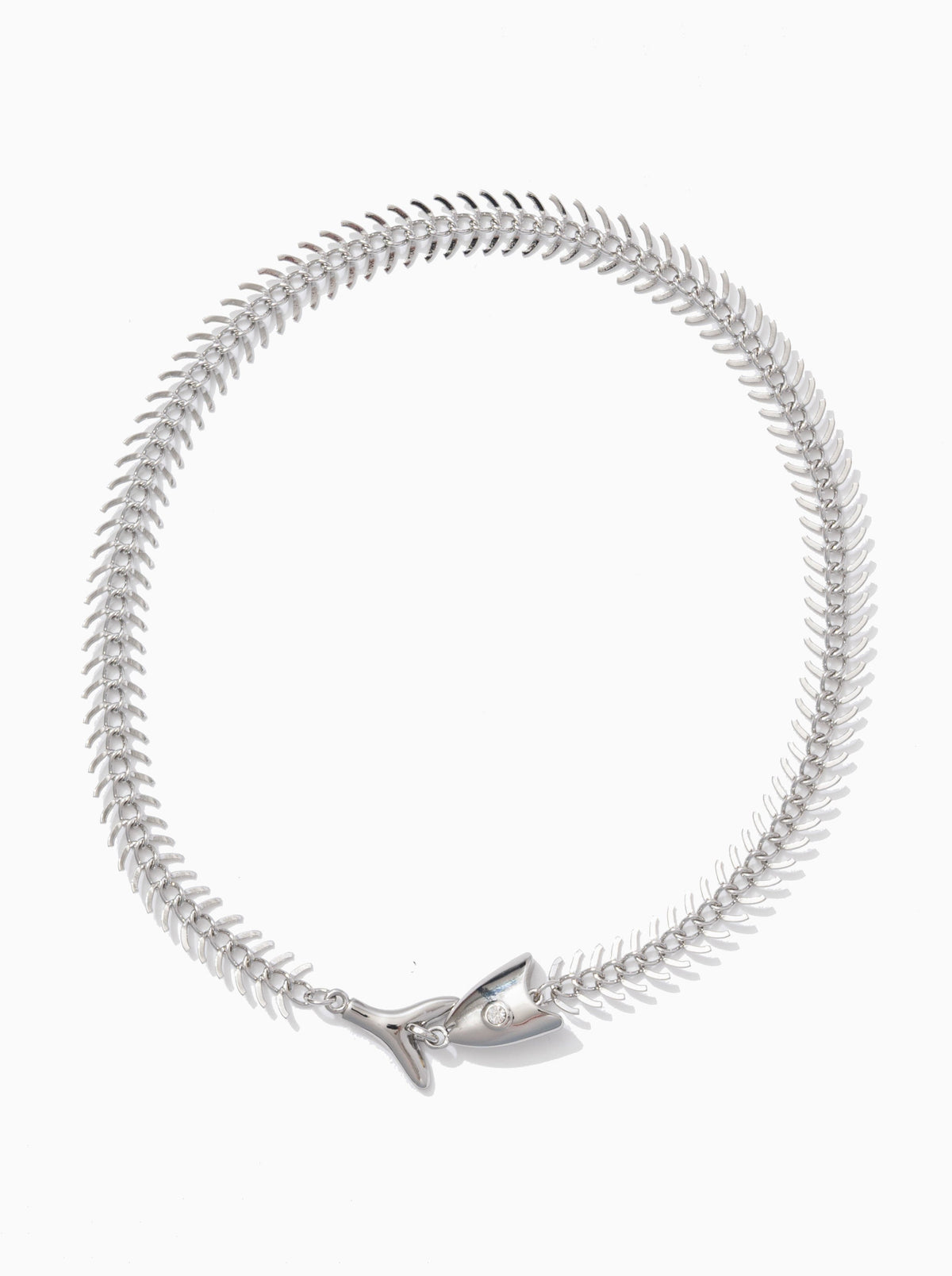 Off the Hook Necklace - Silver