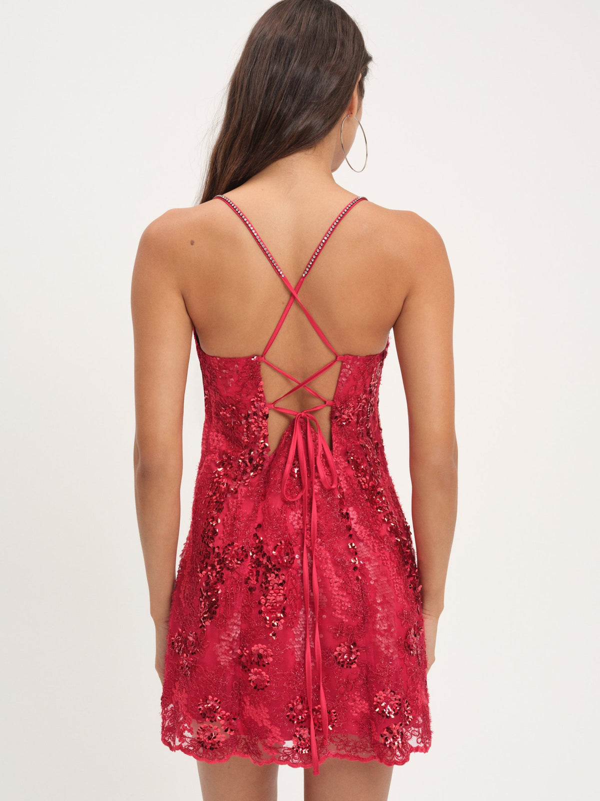 Opal Mini Dress - Red