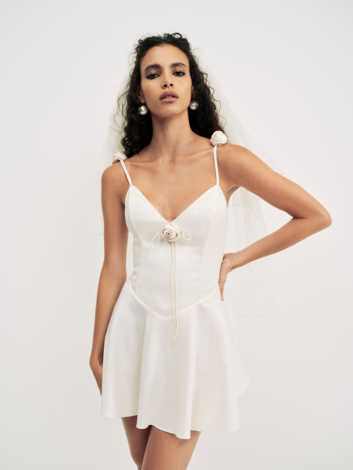 Orsa Mini Dress - White