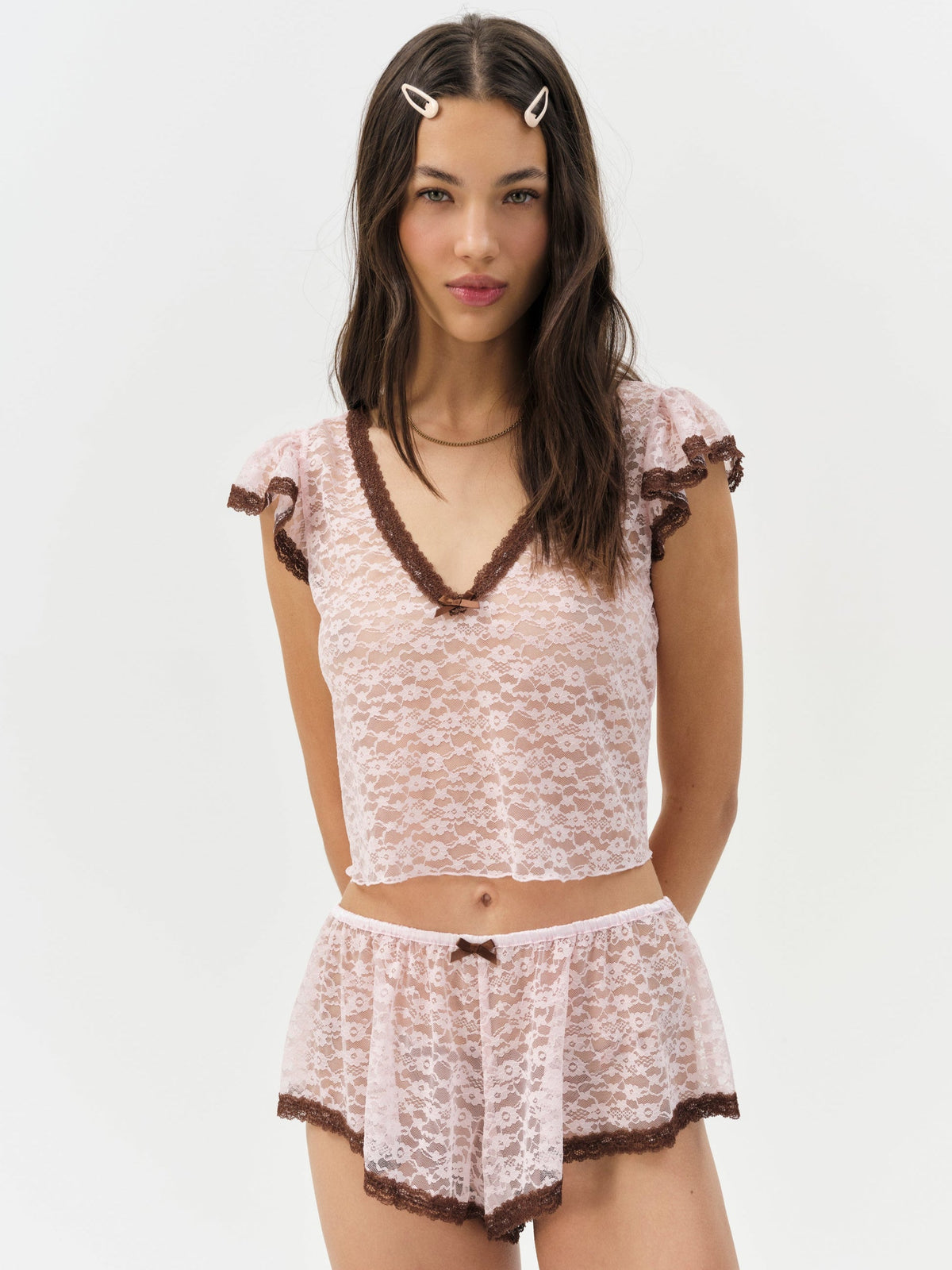 Pamela Sleep Short - LT Pink