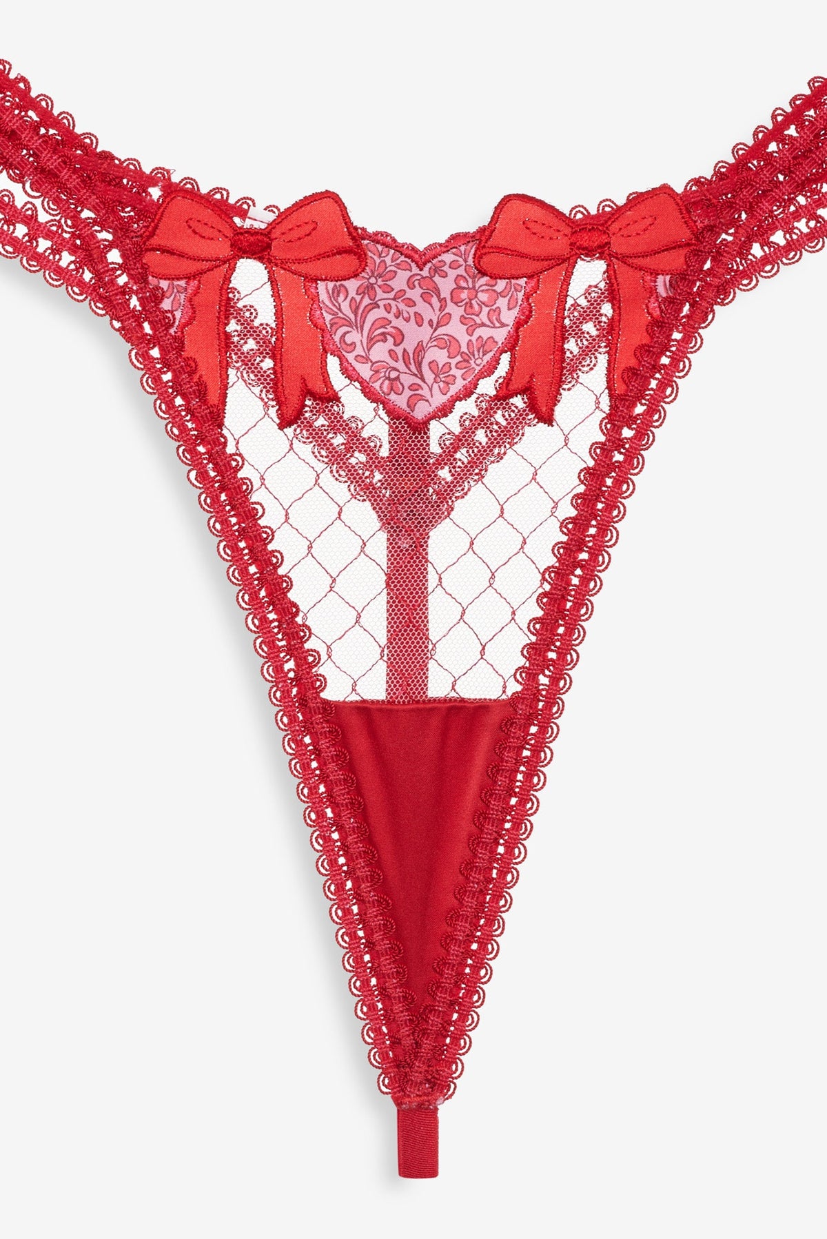 Perfect Match Thong Panty - Red