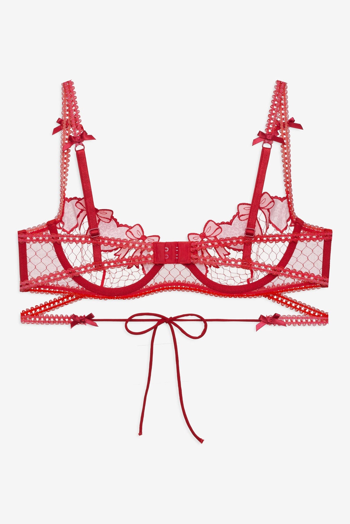 Perfect Match Underwire Bra - Red