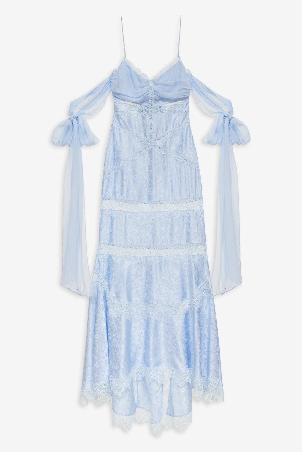 Rita Lace Gown - Blue